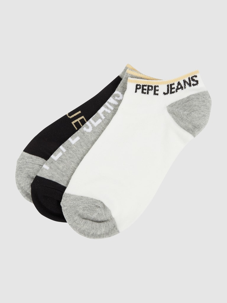 Pepe Jeans Sneakersocken Mit Stretch Anteil Im Er Pack Black Online