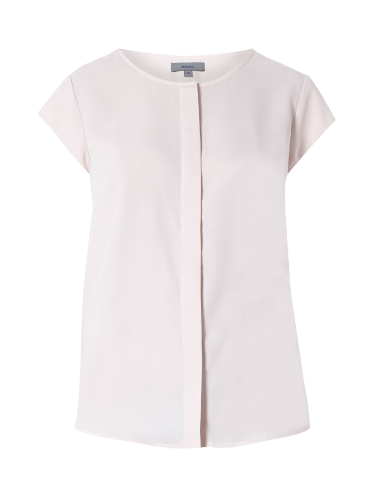 Montego Bluse Mit Verdeckter Knopfleiste Rosa Online Kaufen