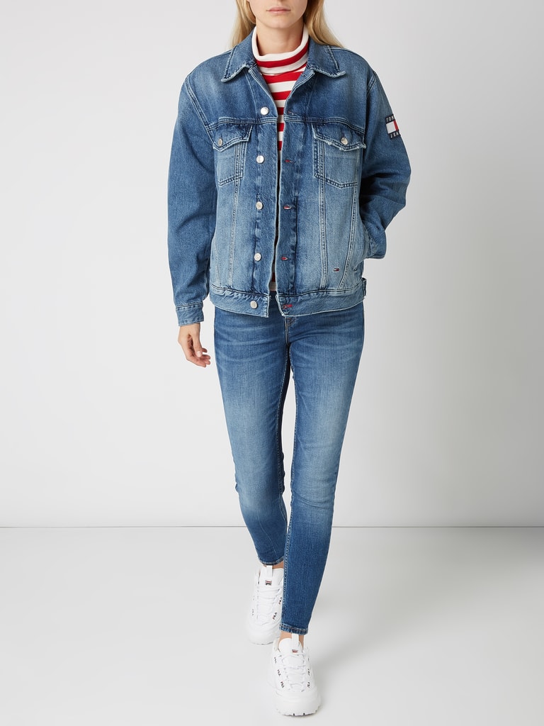 Tommy Jeans Jeansjacke Im Used Look Jeans Online Kaufen