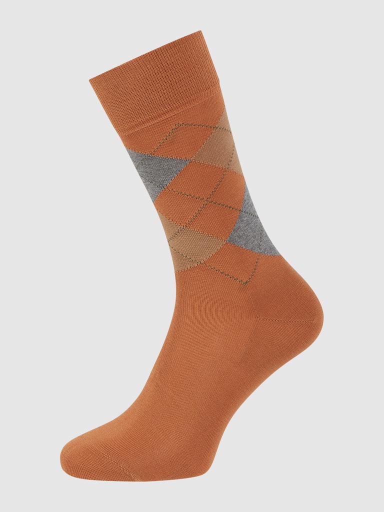 Burlington Socken Mit Label Detail Cognac Online Kaufen