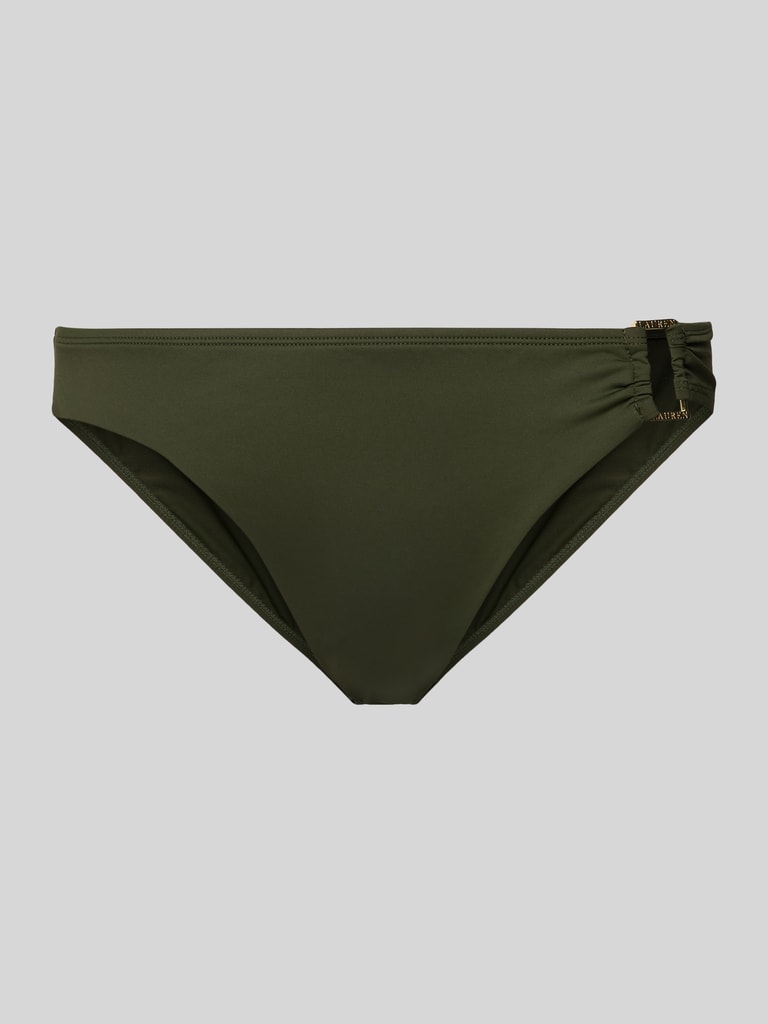 Kup Online Lauren Ralph Lauren Figi Bikini Z Aplikacj Z Logo Khaki