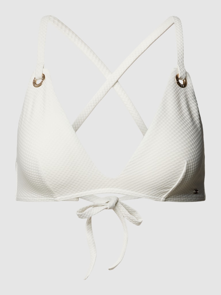 Tommy Hilfiger Bikini Oberteil Mit Strukturmuster Modell Triangle