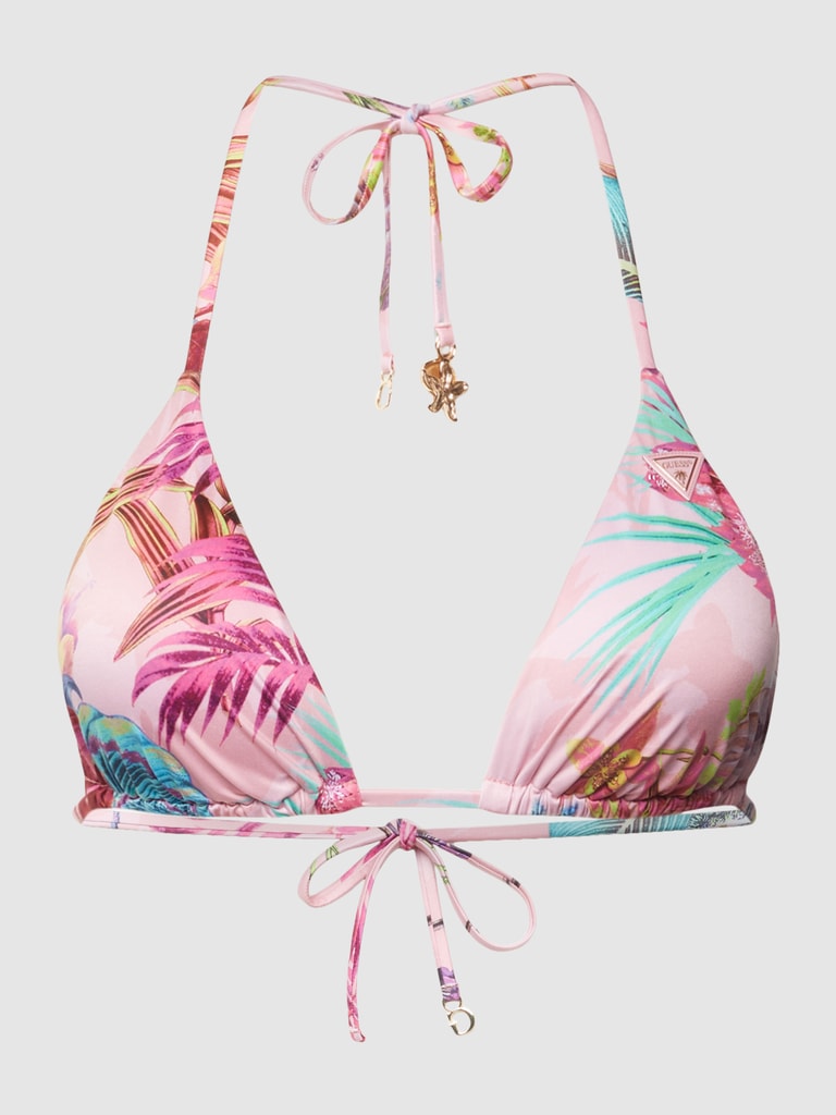 Guess Bikini Oberteil Mit Neckholder Rose Online Kaufen