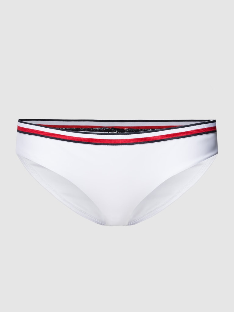 TOMMY HILFIGER Bikini Hose Mit Kontraststreifen Weiss Online Kaufen