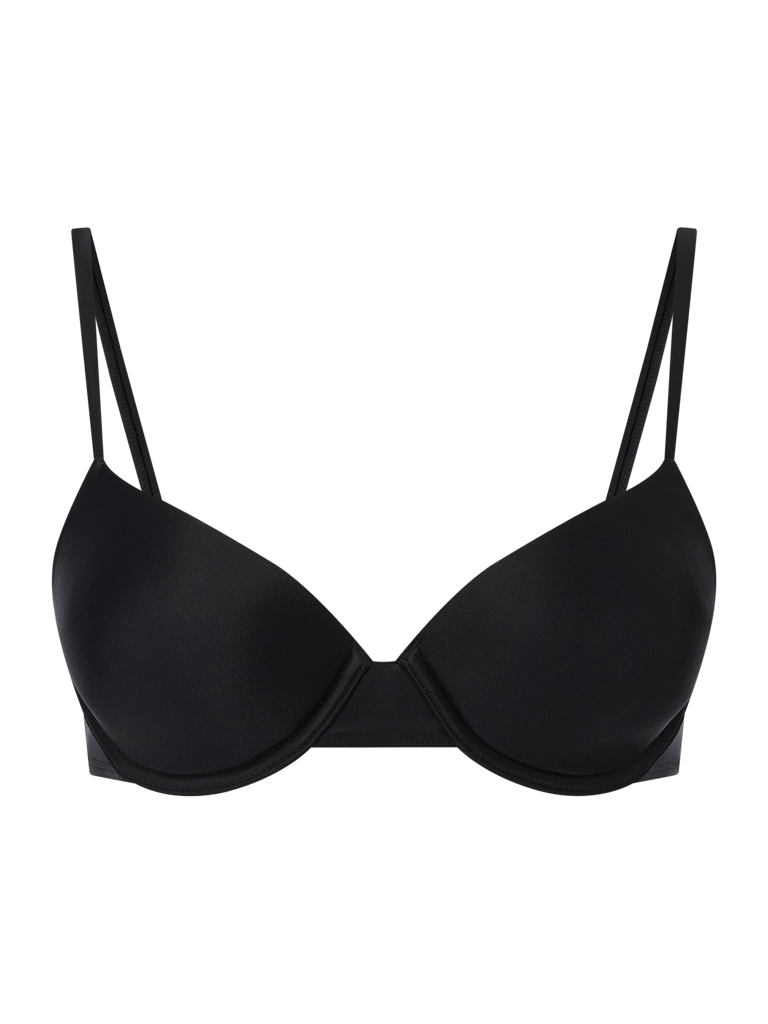 Schiesser Bikini Oberteil Mit Wattierten Cups Schwarz Online Kaufen