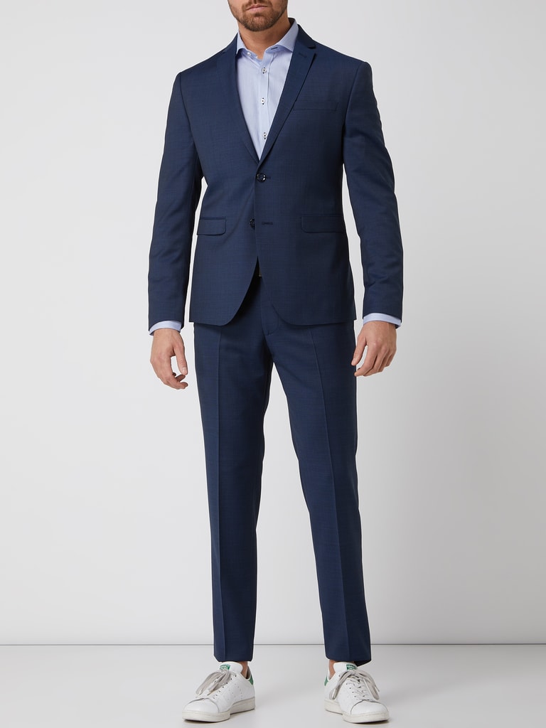 Cinque Super Slim Fit Anzughose mit Bügelfalten Modell Cipuletti H