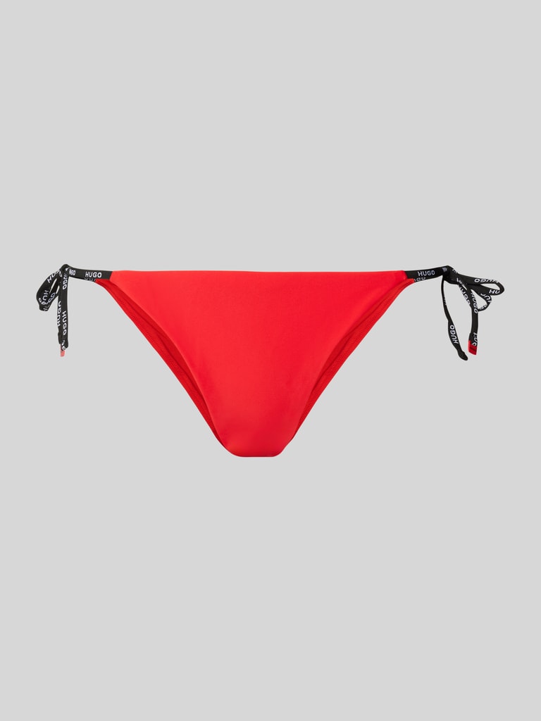 Hugo Bikini Hose Mit Seitlichen Schn Rungen Modell Pure Rot Online