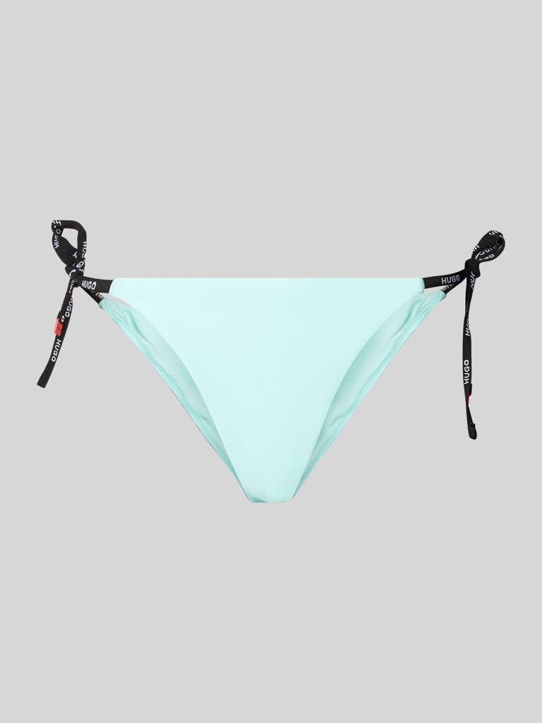 Hugo Bikini Hose Mit Seitlichen Schn Rungen Modell Pure Blau Online