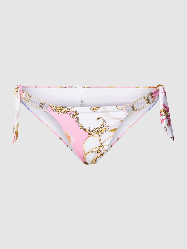 Guess Bikini Slip Mit Allover Muster Modell JEWEL Rosa Online Kaufen