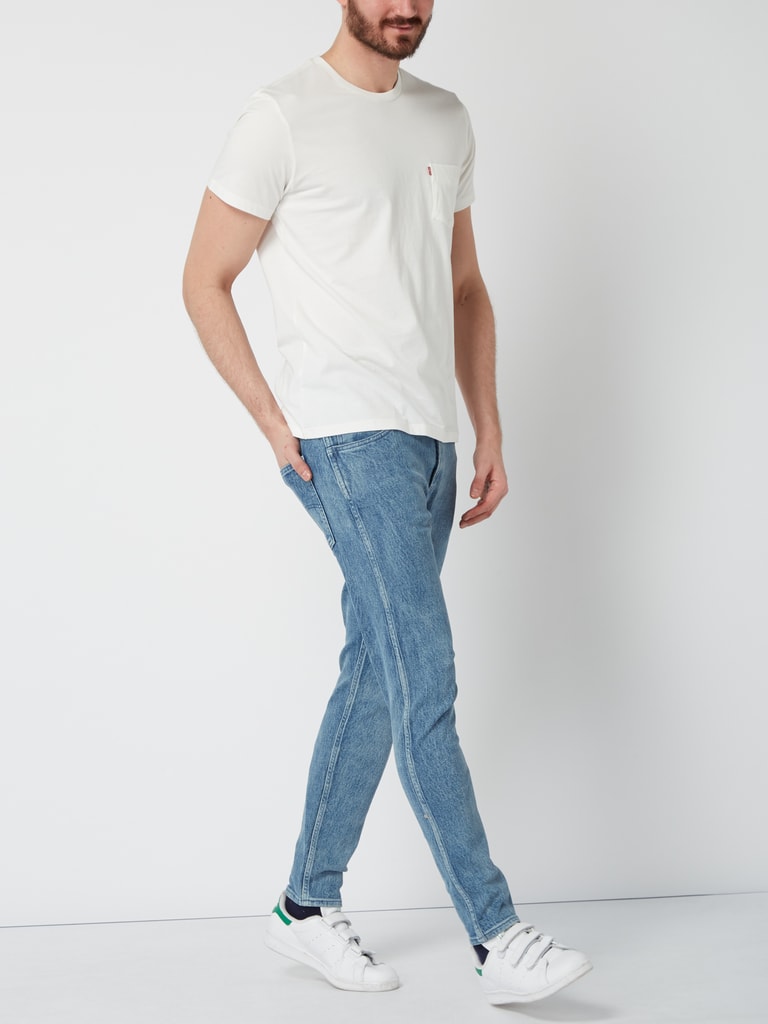 Levi S Sunset Pocket Tee Whitesmoke Offwhite Online Kaufen