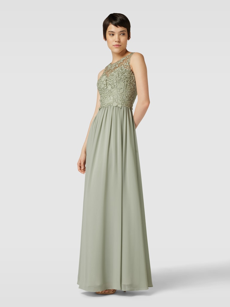 Laona Abendkleid Mit Floraler Spitze Mint Online Kaufen