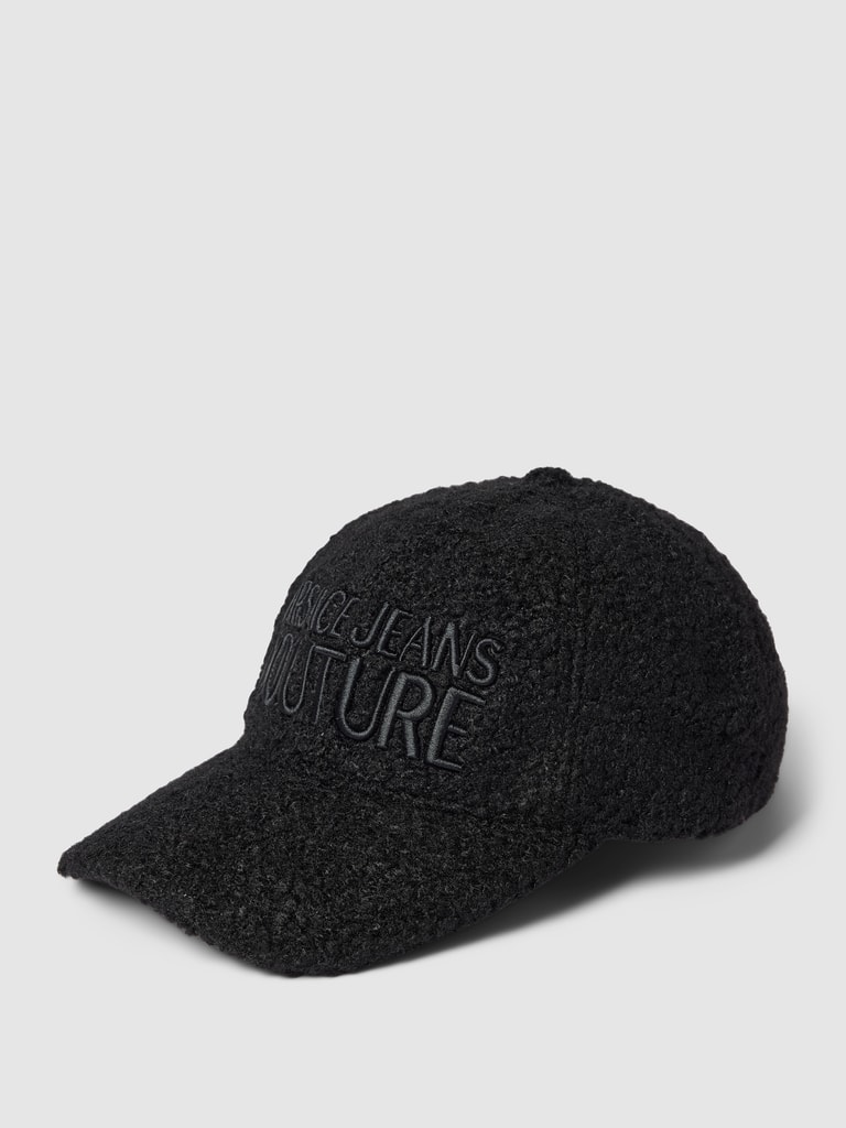 Versace Jeans Couture Basecap Mit Label Stitching Black Online Kaufen