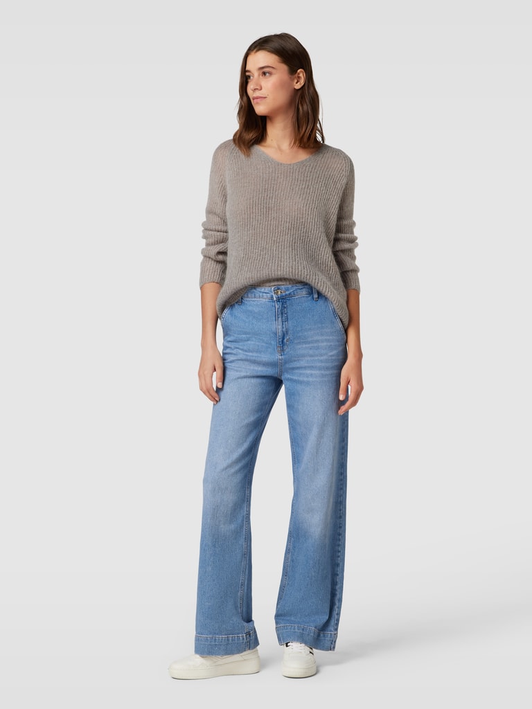 Maxmara Leisure Gebreide Pullover Met Boothals Model Waser In