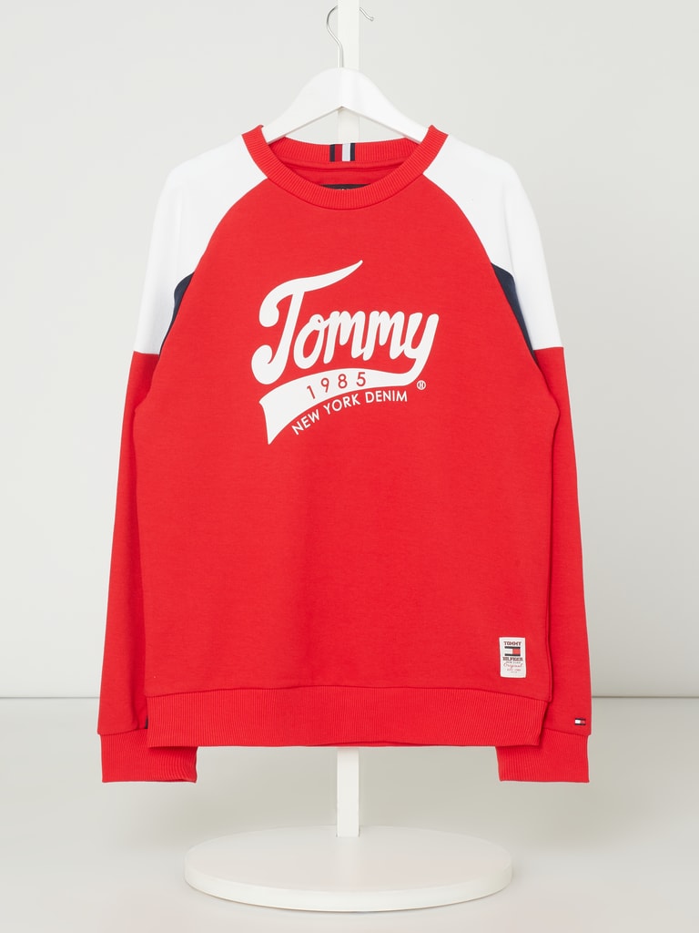 Tommy Hilfiger Teens Sweatshirt Mit Logo Details Rot Online Kaufen