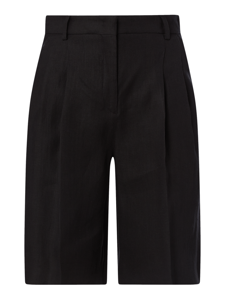 Weekend Max Mara Bermudas Mit Bundfalten Modell Sole Black Online