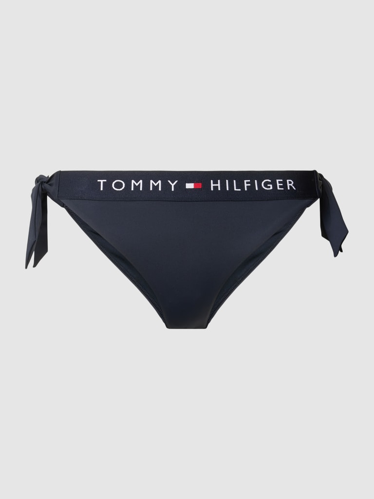 Tommy Hilfiger Bikini Hose Mit Schn Rung Marine Online Kaufen