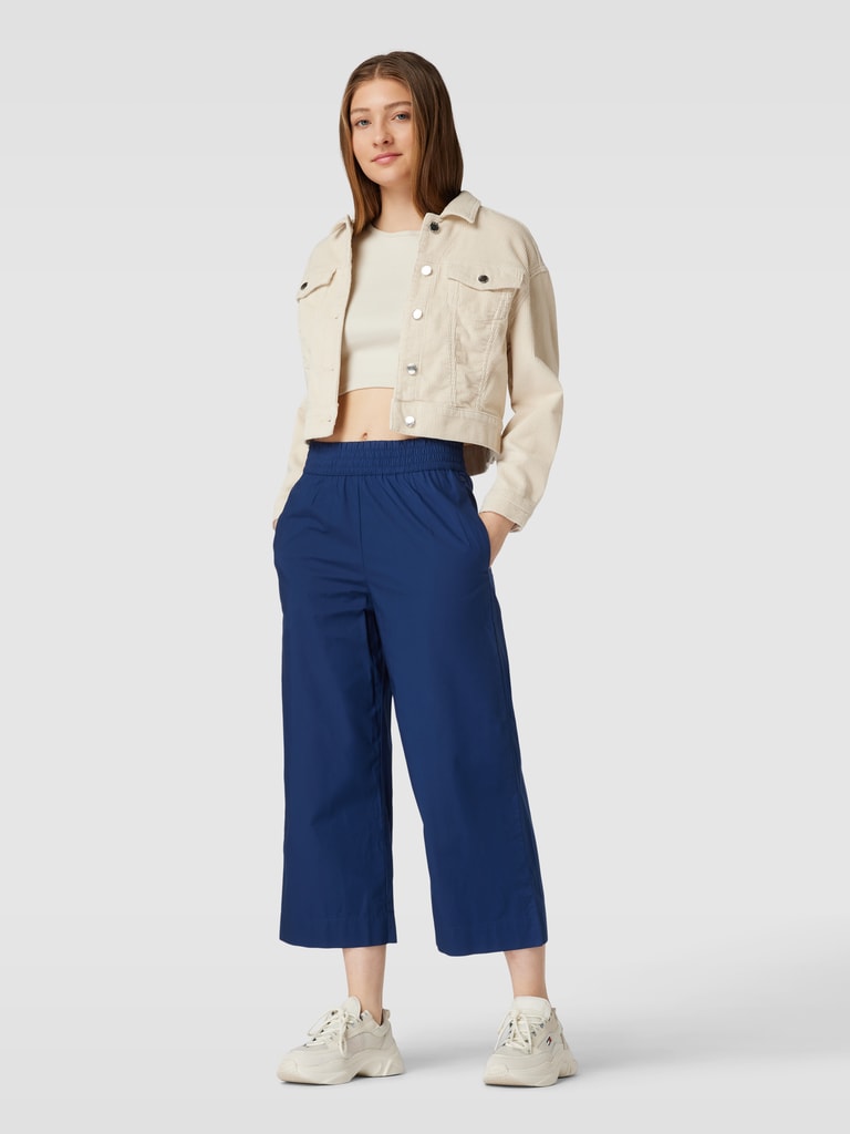 Marc O Polo Denim Culotte Mit Elastischem Bund Marine Online Kaufen