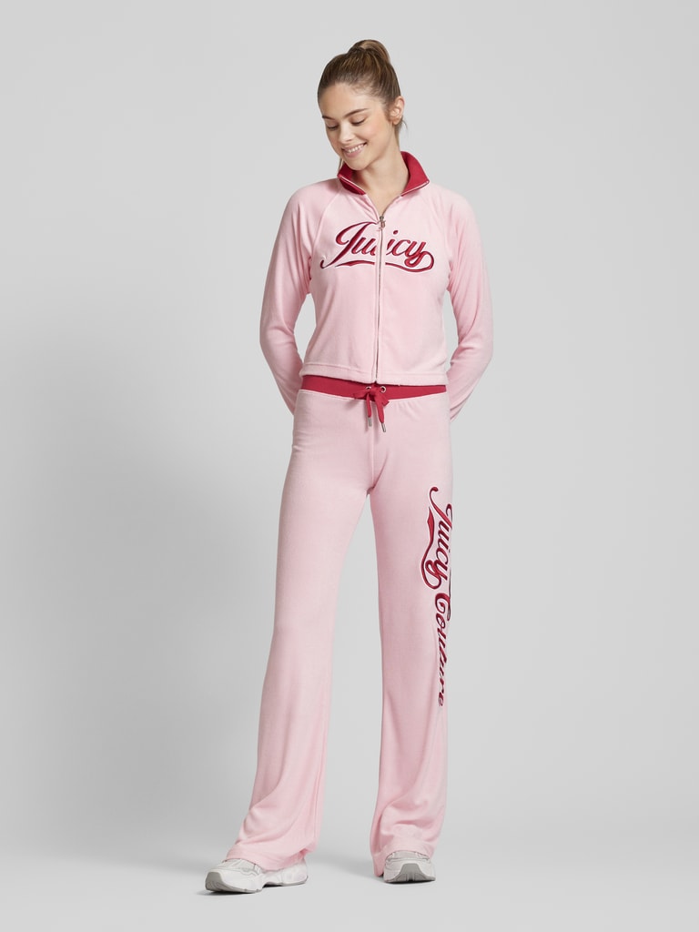 Juicy Couture Flared Cut Sweatpants Mit Label Stitching Modell LISA