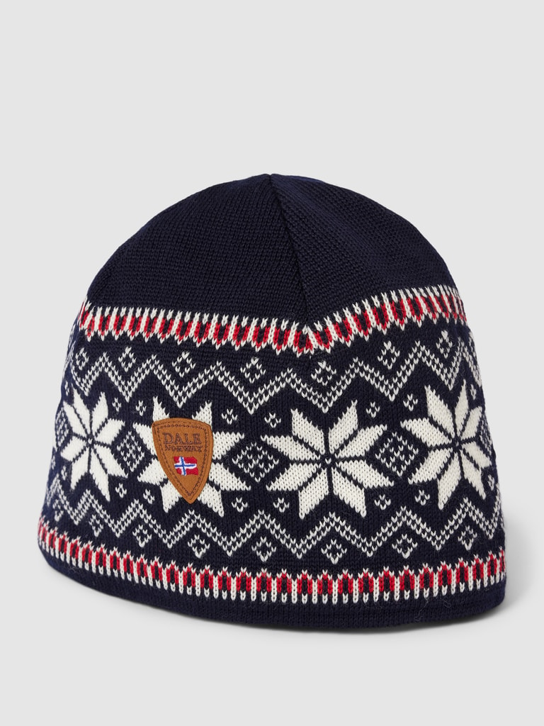 Dale Of Norway Beanie Met All Over Motief Model Garmisch In