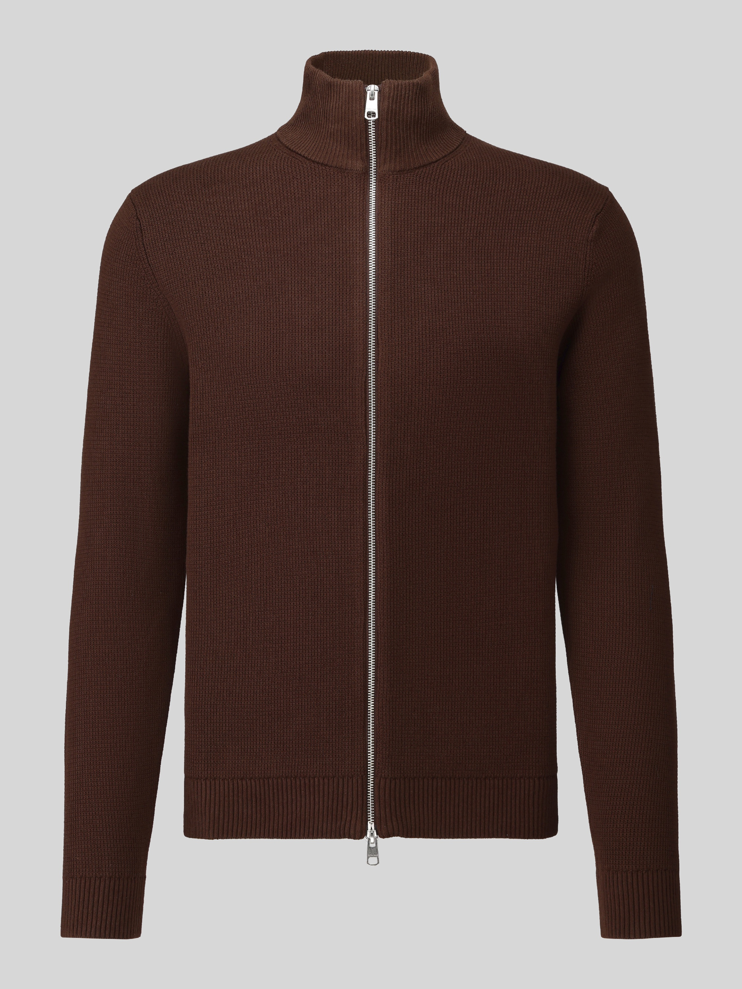 Selected Herren Dunkelbraun Strickjacken & Cardigans, Braun, Gr. M