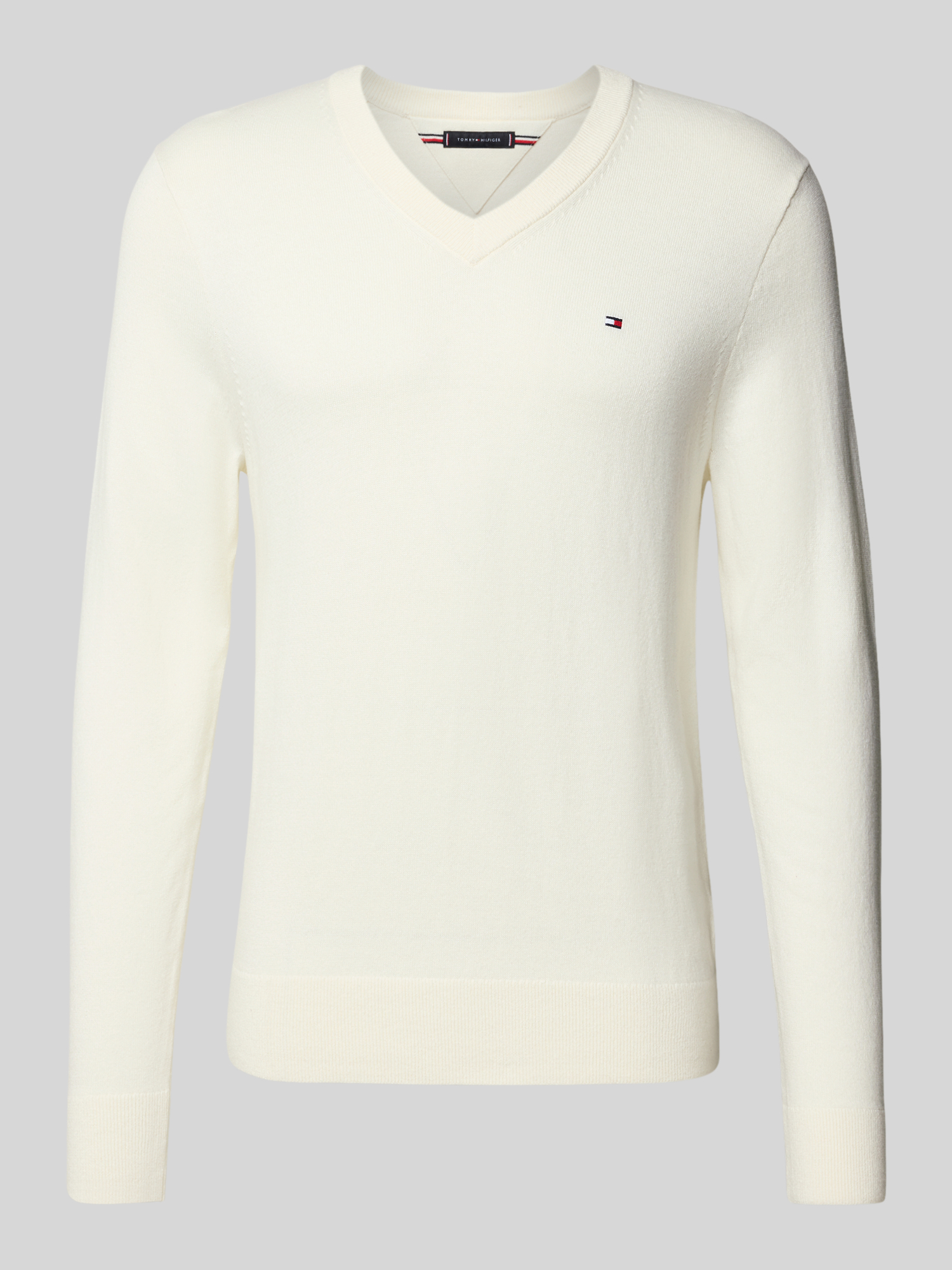 Tommy Hilfiger Herren Pullover Kaschmir XXL Offwhite
