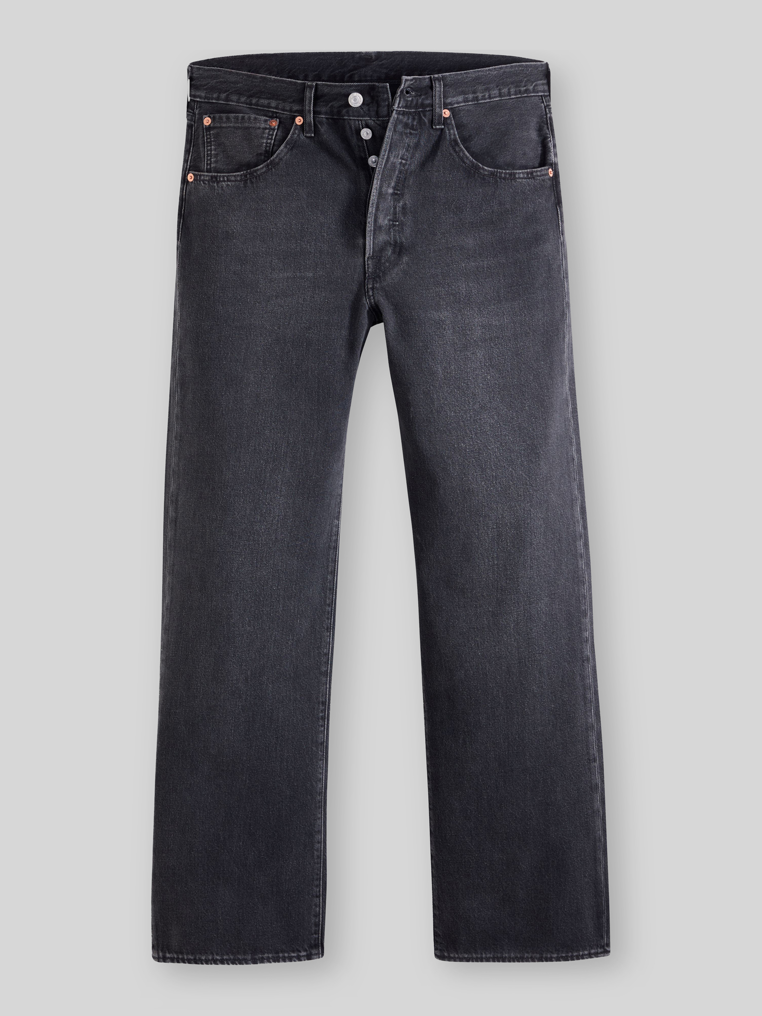 Levis Herren Schwarz Loose Fit Jeans 501 Loose In Big Wheels - Bild 5
