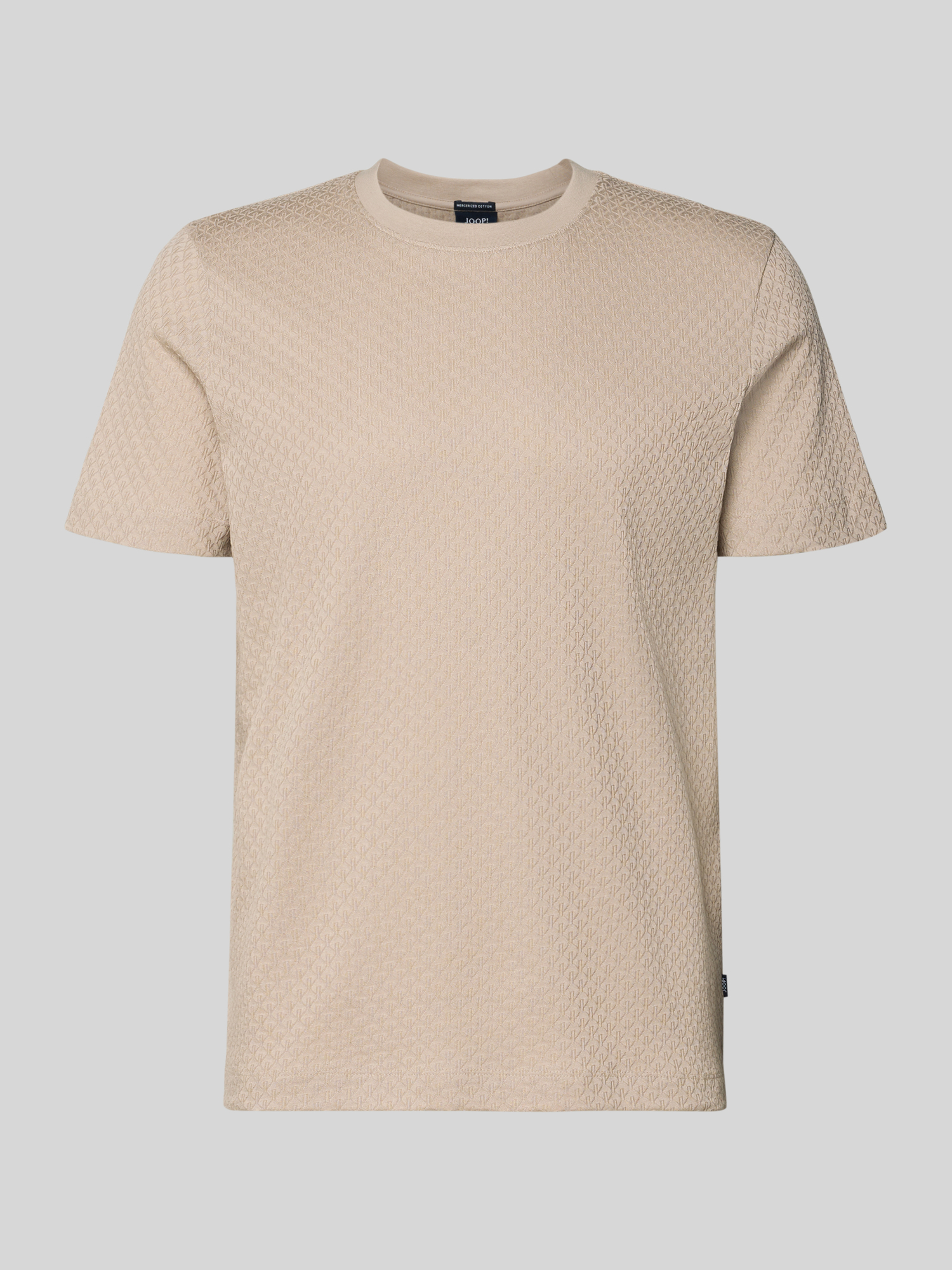 JOOP! Collection Herren T-Shirt - Sand - Baumwolle - XXL