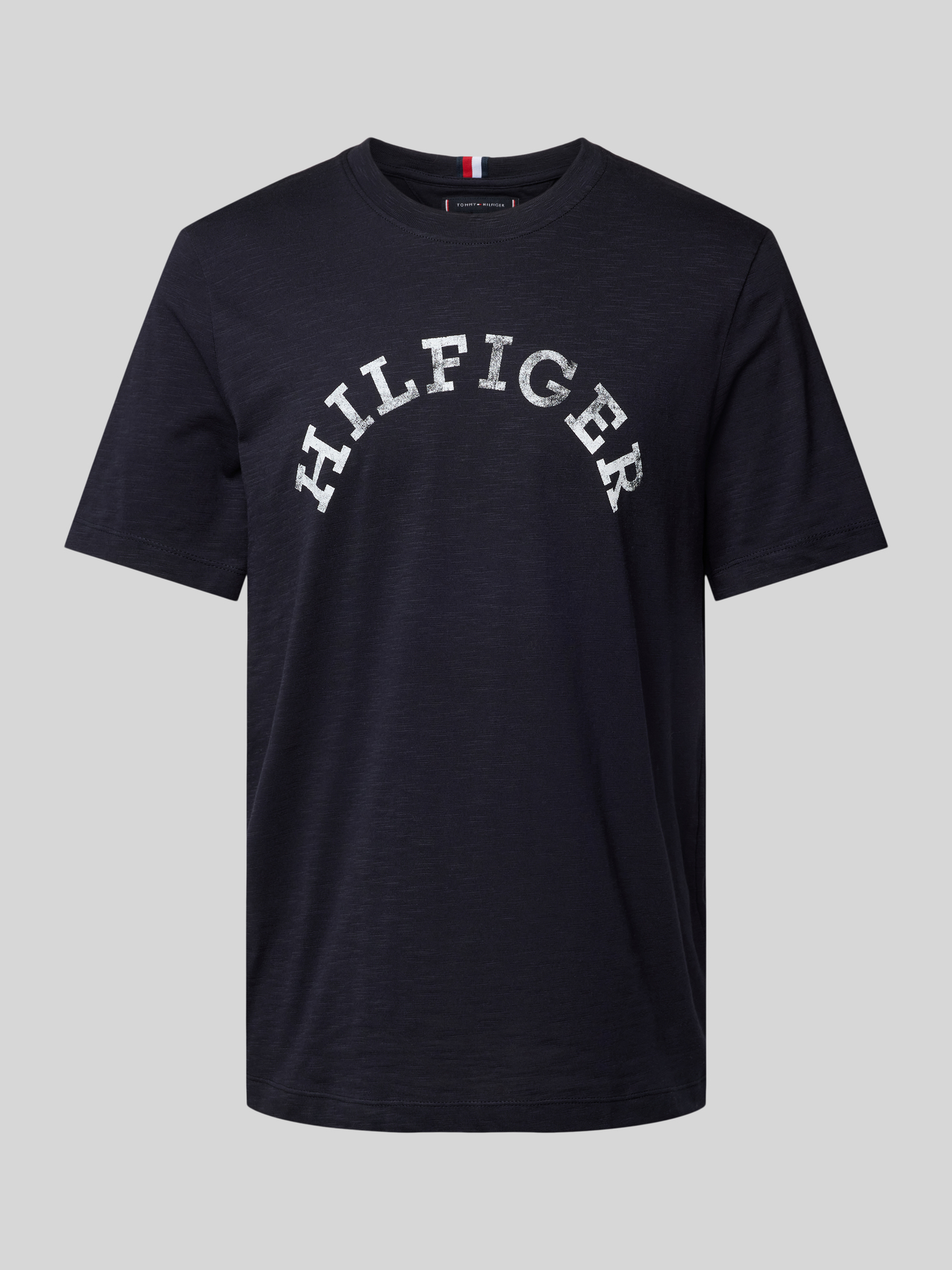 Tommy Hilfiger Herren T-Shirt Marine Gr. S 100% Baumwolle