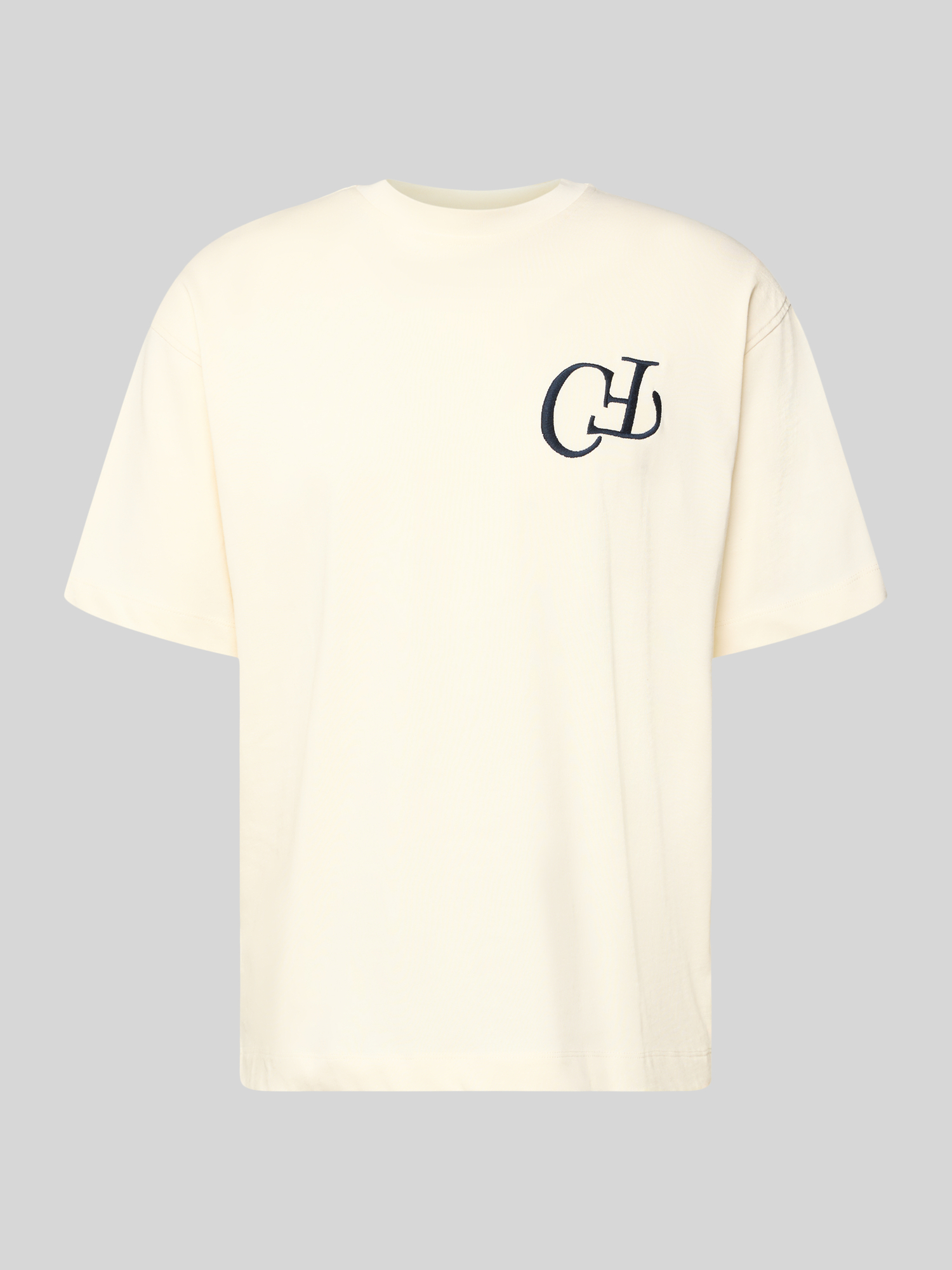 Casual Friday Herren T-Shirt L Sand 100% Baumwolle