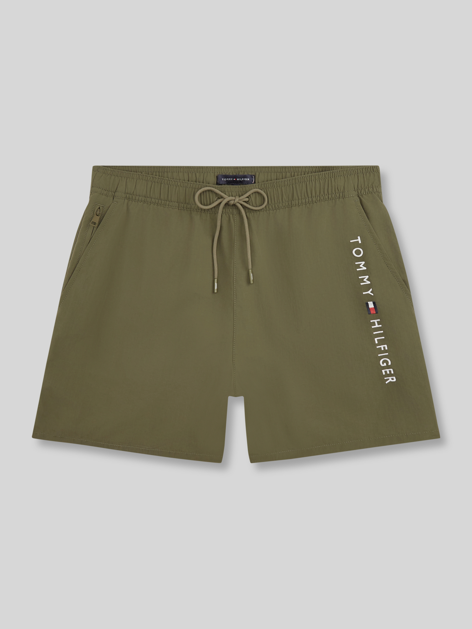 Tommy Hilfiger Herren Badehose - Oliv - XXL