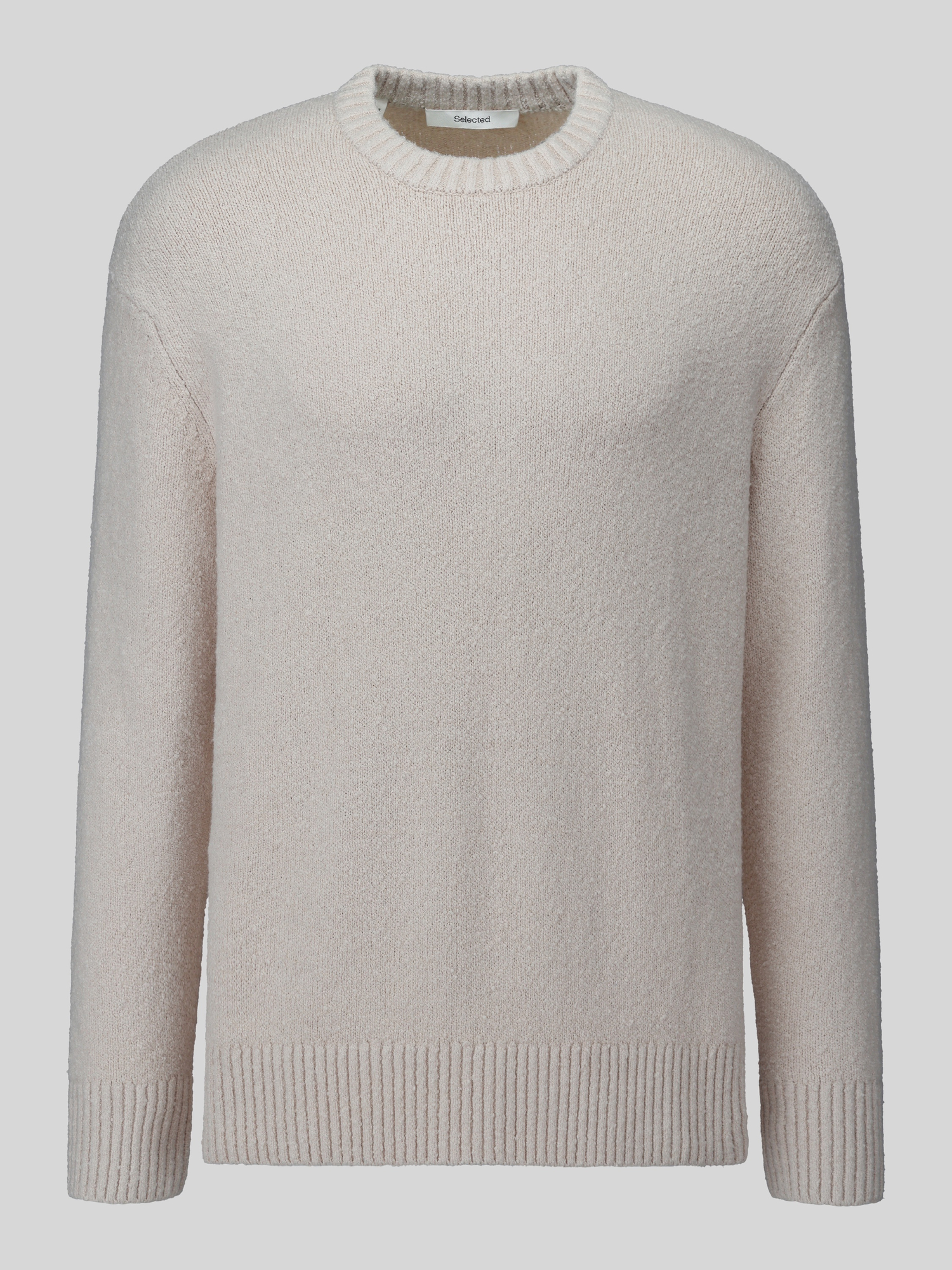 Selected Herren Offwhite Pullover, Beige, Gr. Xl