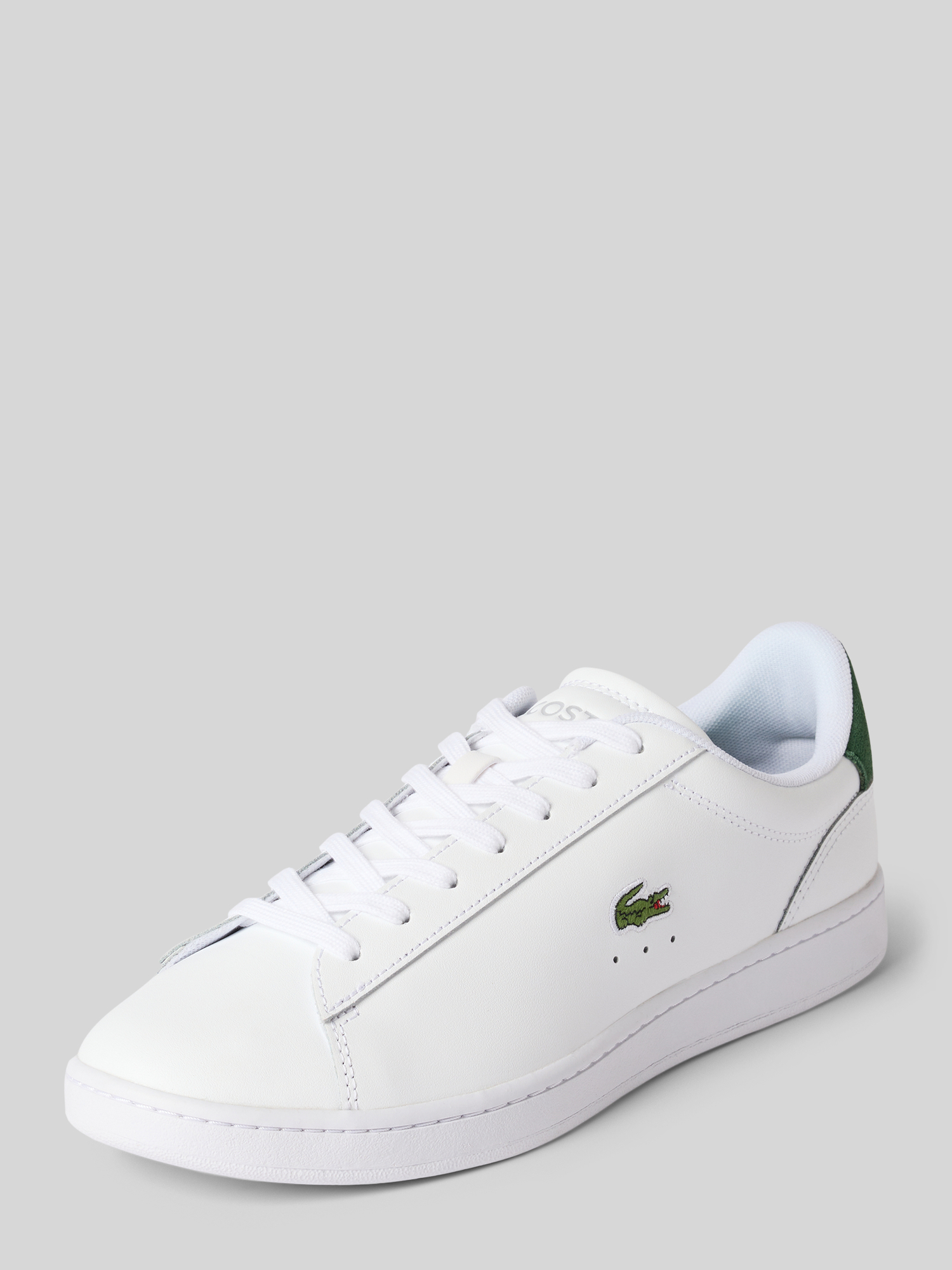 Lacoste Herren Leder Sneaker Größe 41 Weiß