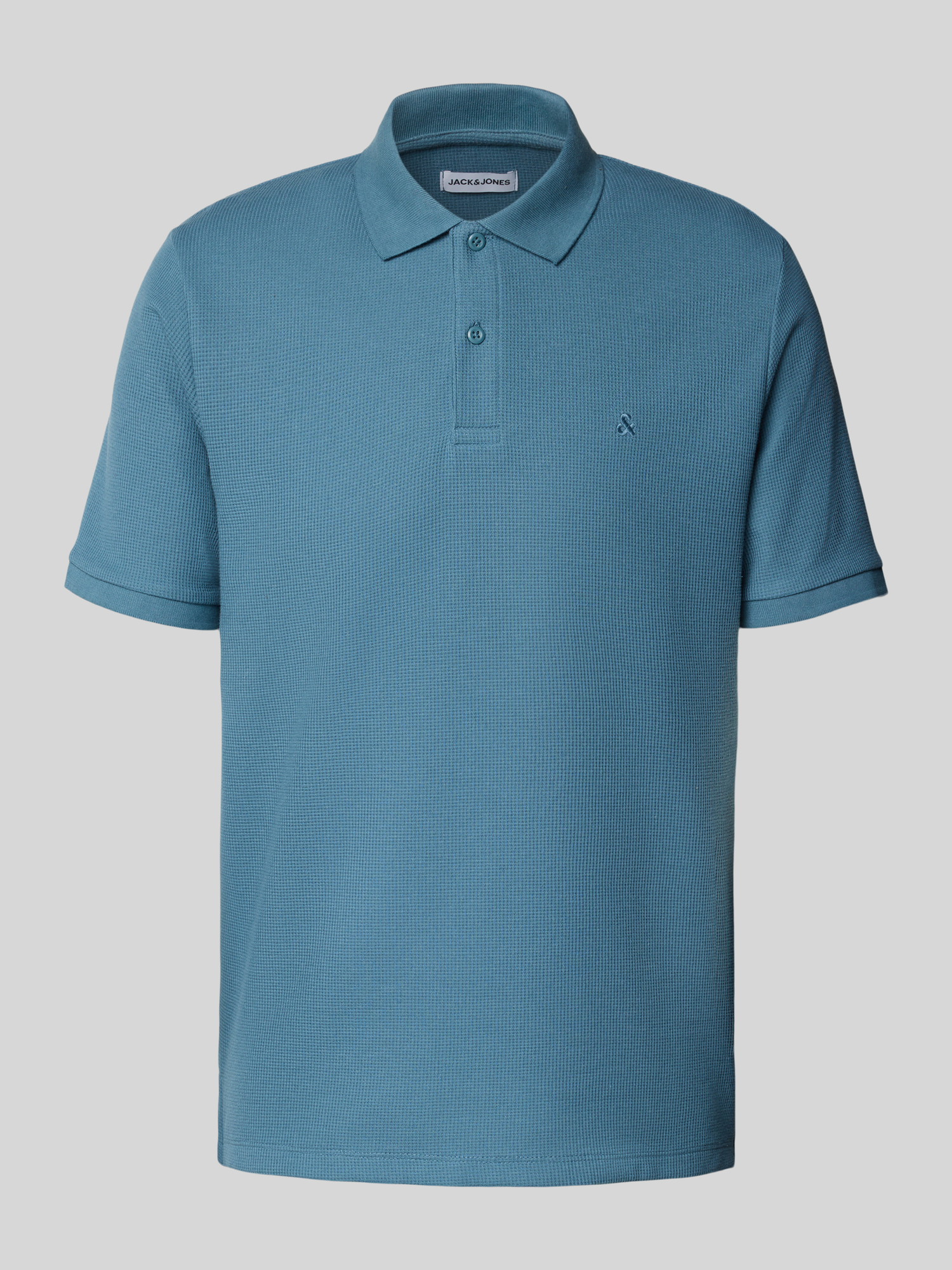 Jack & Jones - Poloshirt - Herren - S - Ocean - Baumwolle