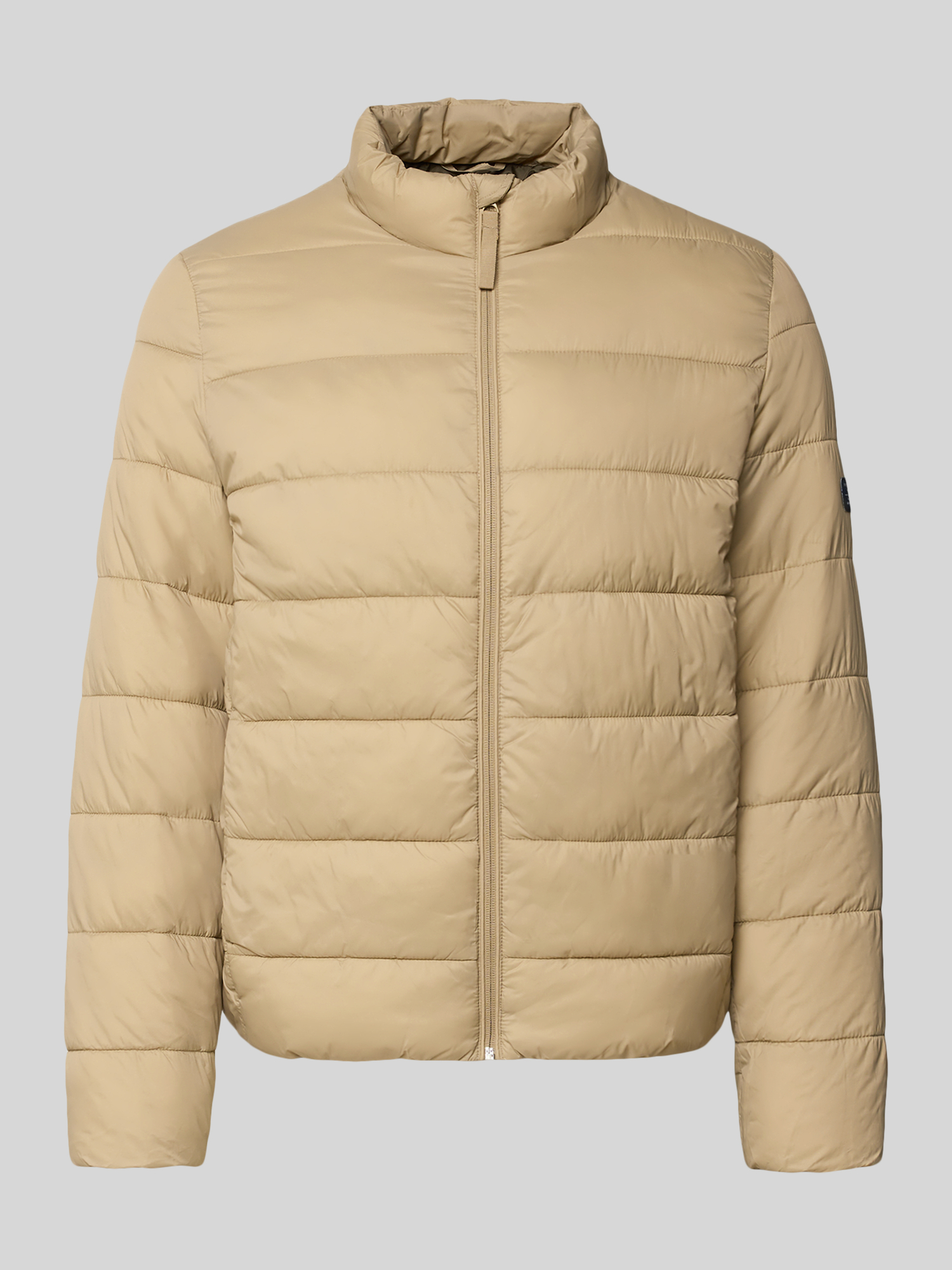 Pepe Jeans Herren Steppjacke Regular Fit Stehkragen Beige Gr. M