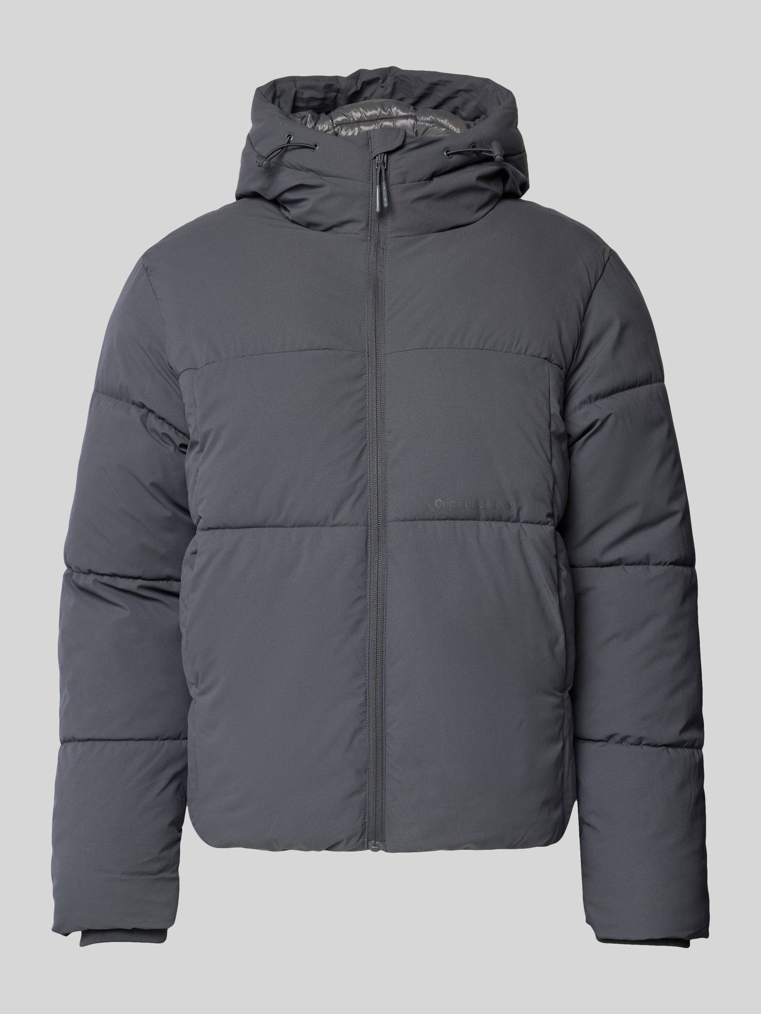 Jack & Jones Herren Pufferjacke Grau Größe XL