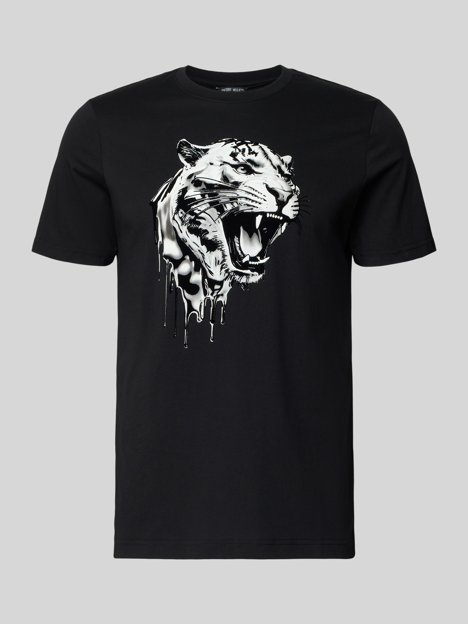 Antony Morato Herren T-Shirt - Schwarz - Größe M
