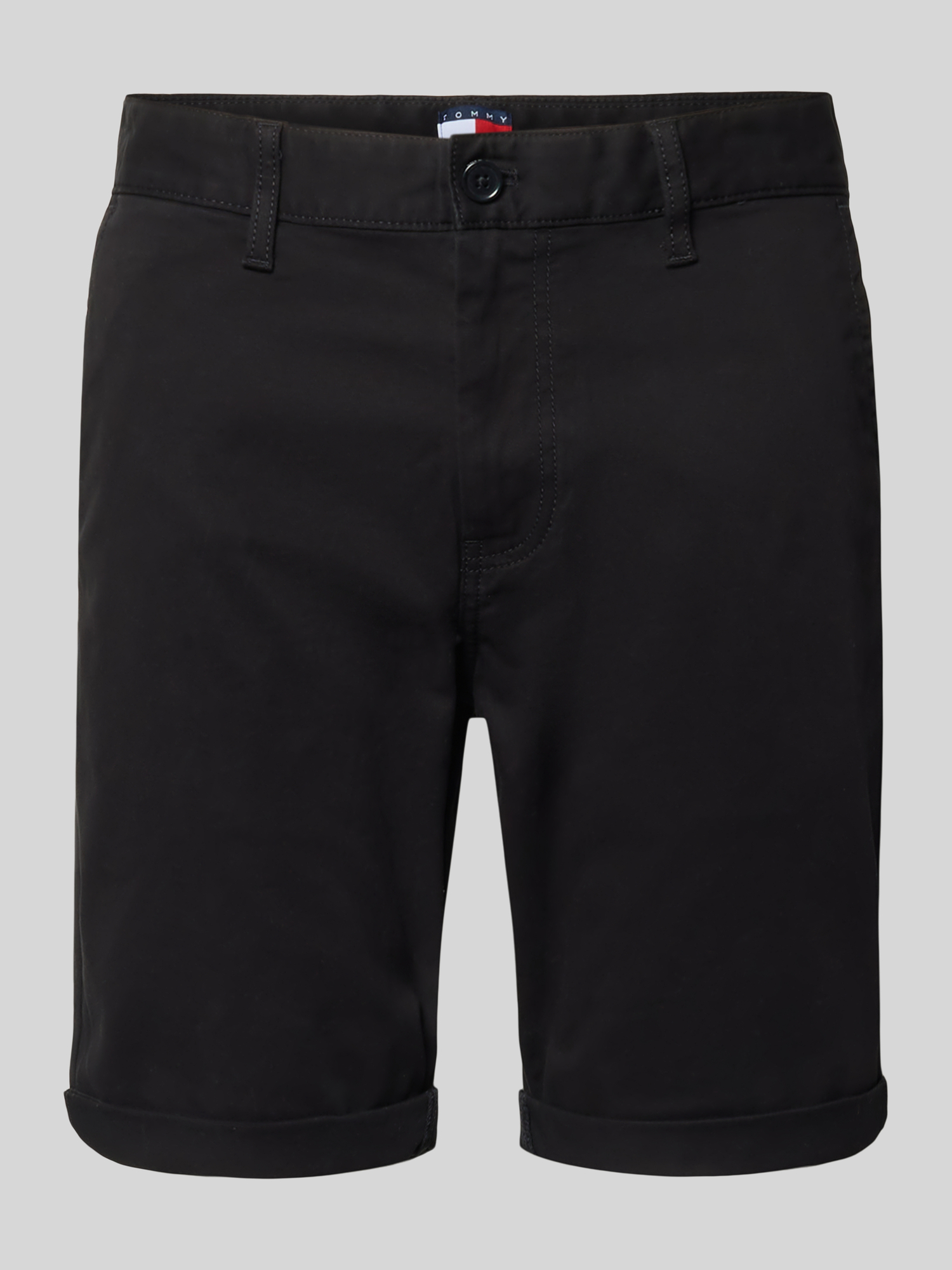 Tommy Jeans Herren Chino Bermudas Schwarz Gr. 38
