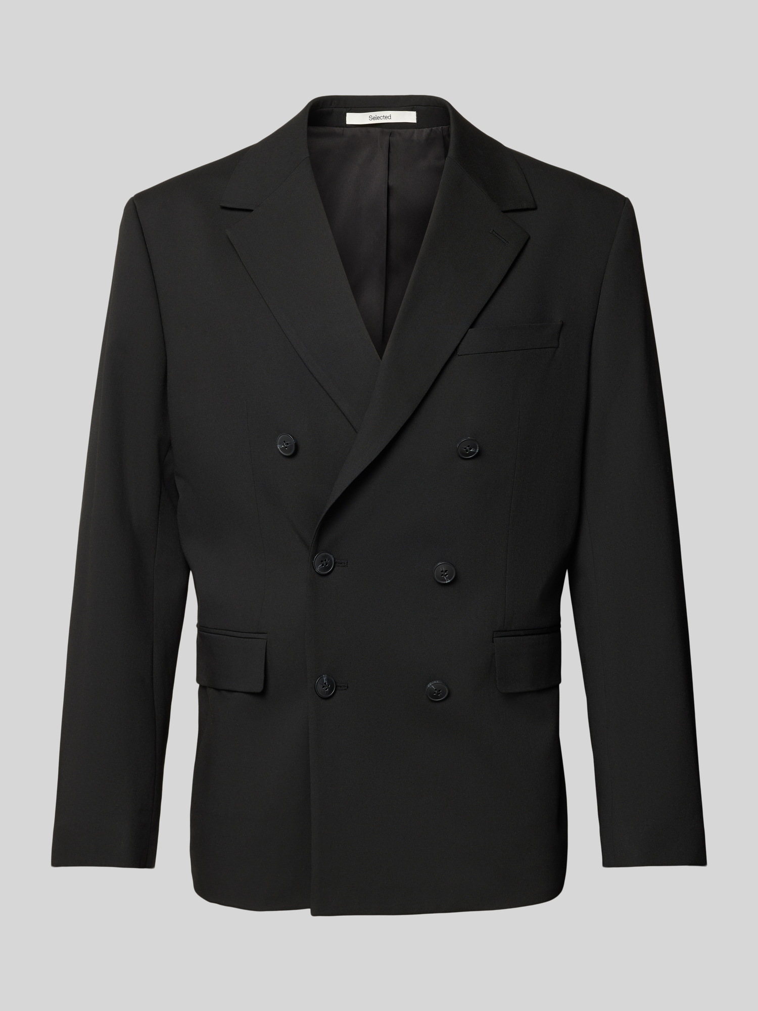 Selected Homme Sakko Regular Fit - Schwarz - Gr. 54
