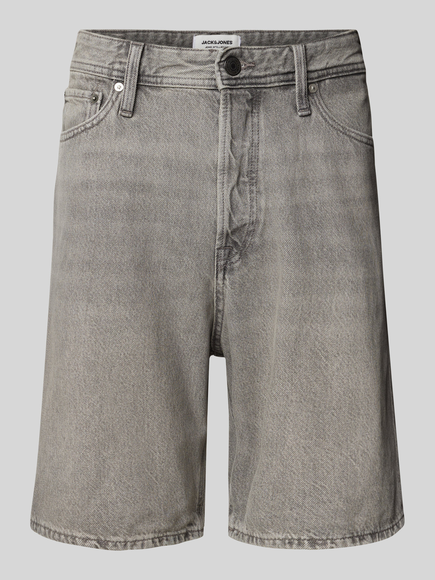 Jack & Jones - Herren - Shorts - Hellgrau - Baumwolle