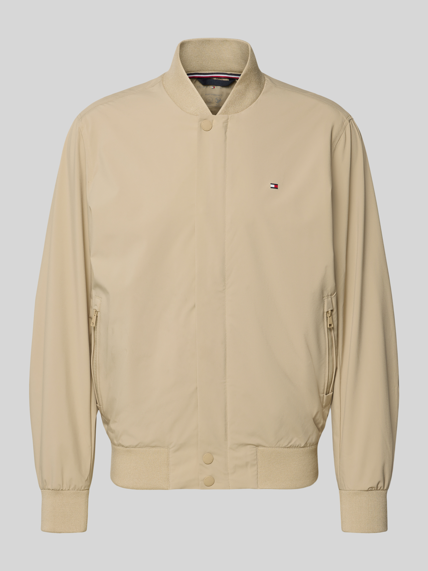Tommy Hilfiger Herren Bomberjacken & Blousons Beige Gr. Extra Groß - Bild 2