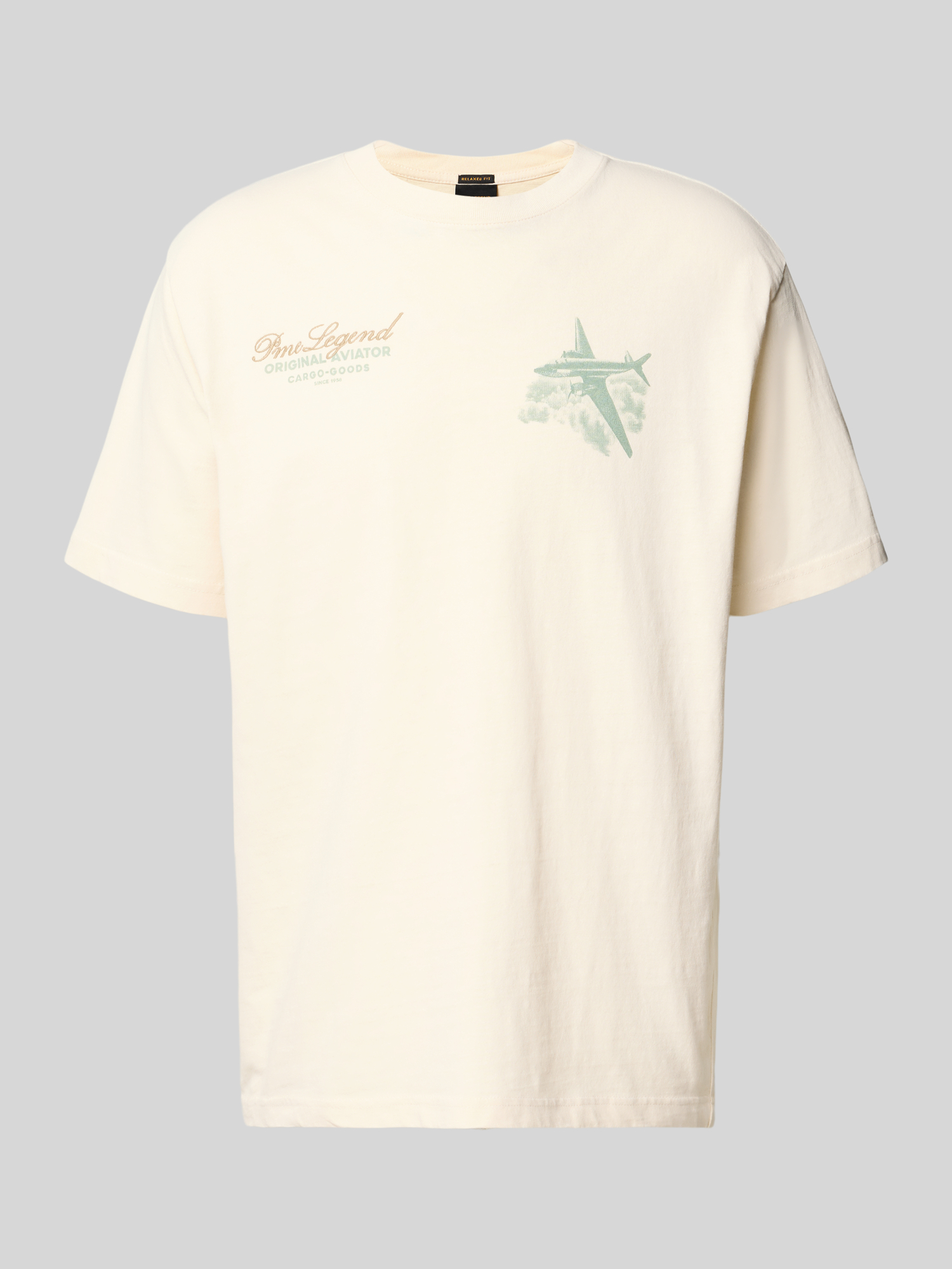 PME Legend - Herren T-Shirt - Baumwolle - Beige - XL