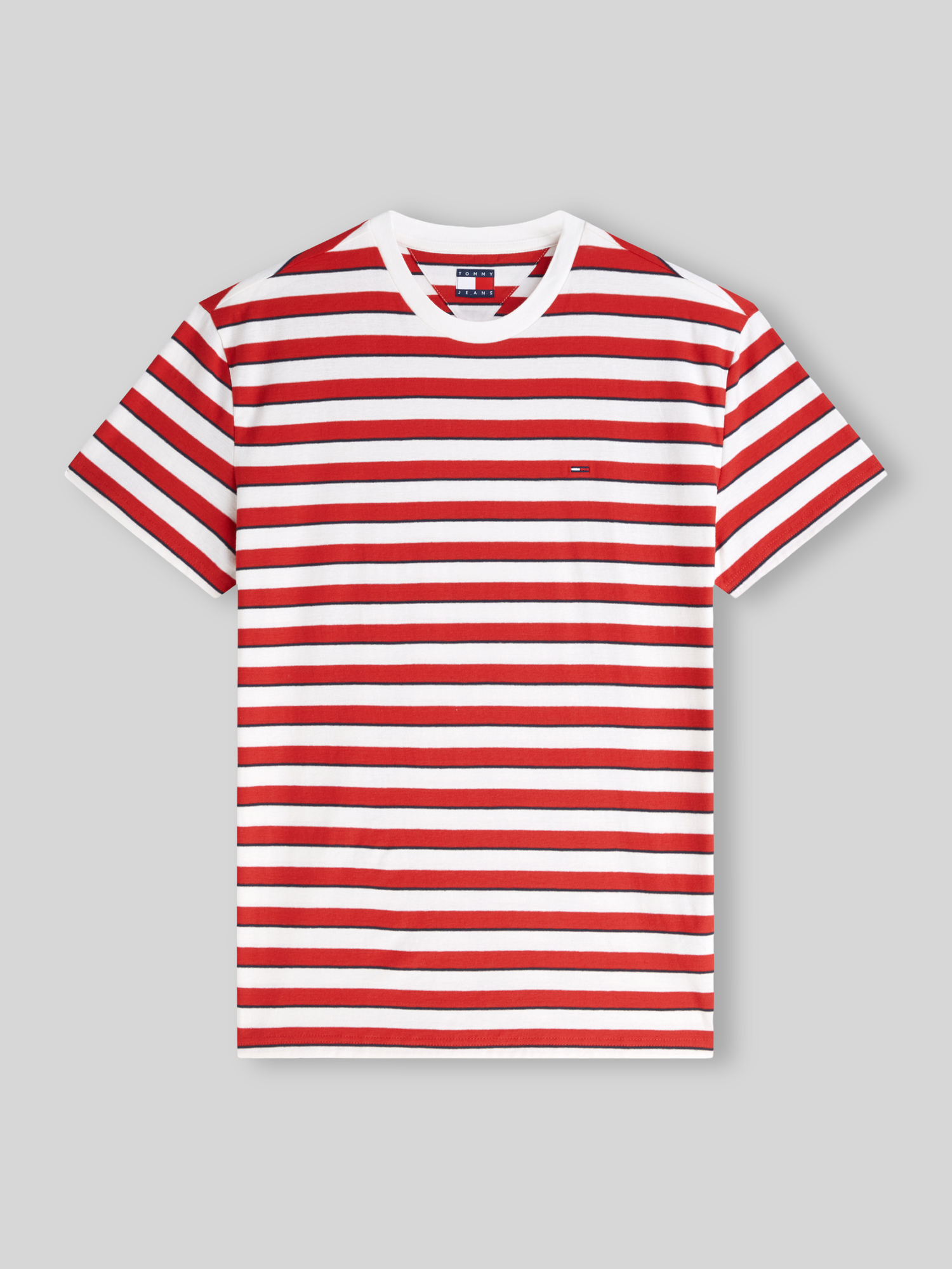 Tommy Jeans - Herren - T-Shirt - XL - Rot
