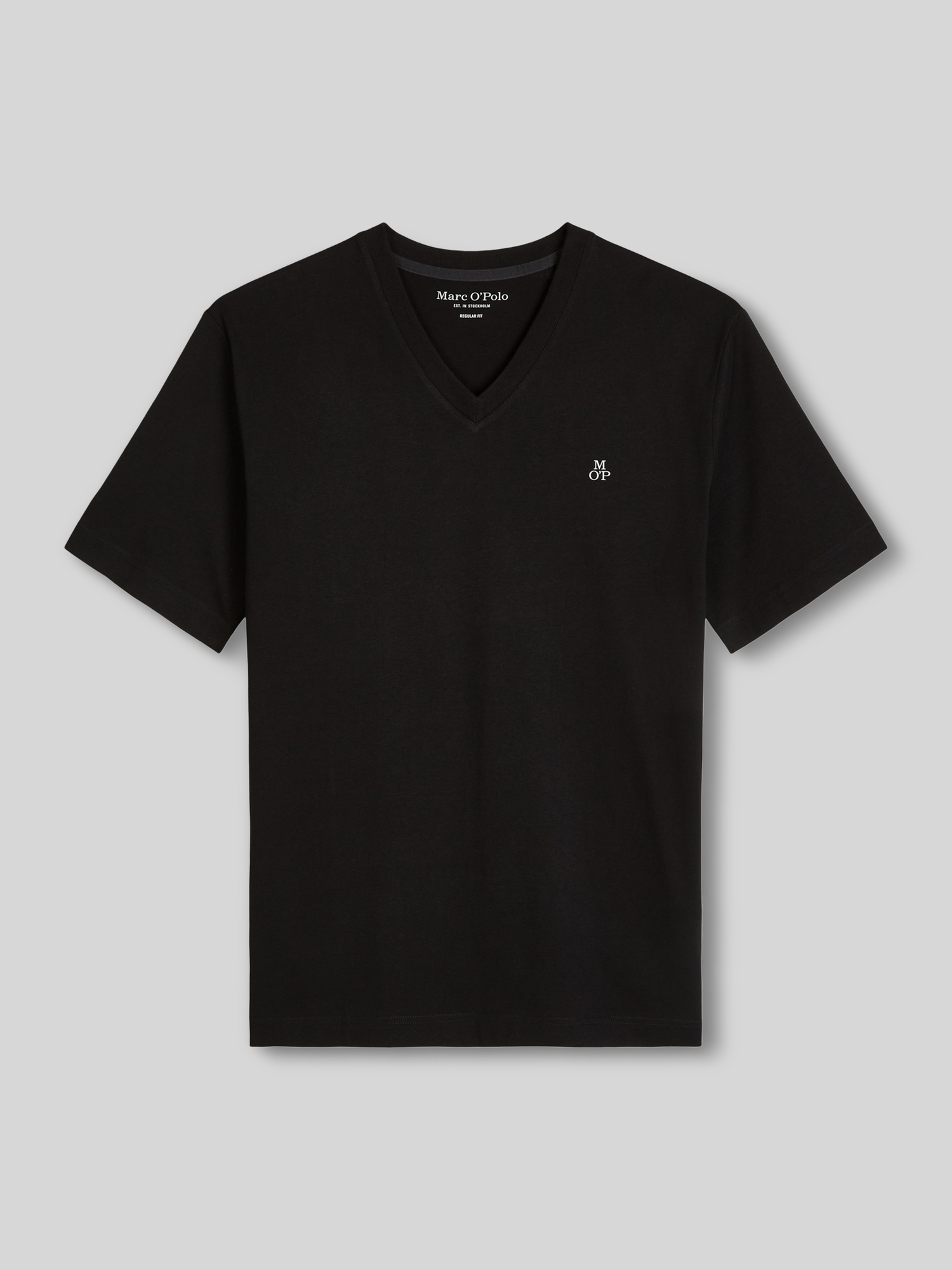 Marc O'polo Herren Schwarz T-Shirts, Gr. L