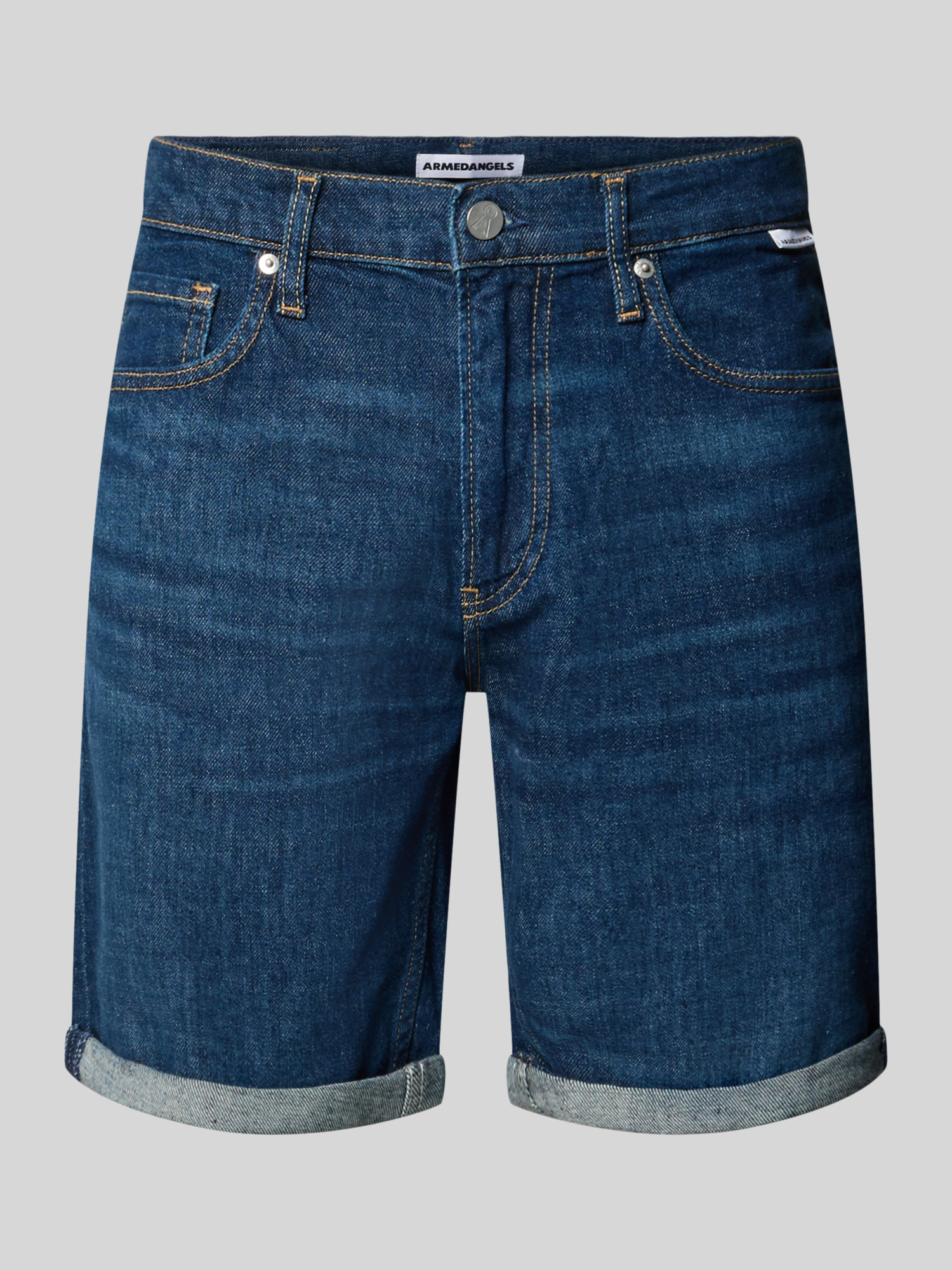 ARMEDANGELS Herren Jeans Shorts Slim Fit Blau Größe 33