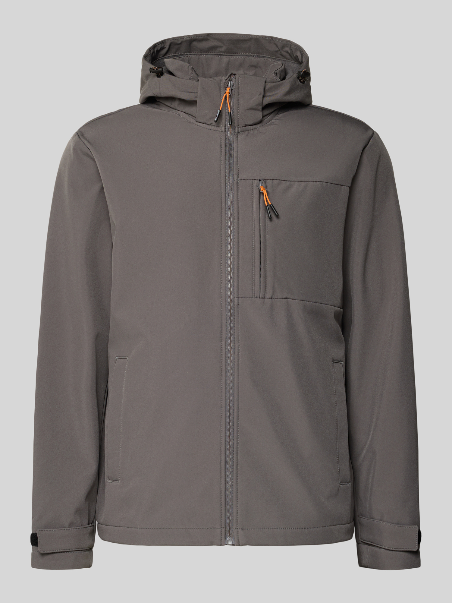Jack & Jones Herren Softshelljacke Mittelgrau Größe M
