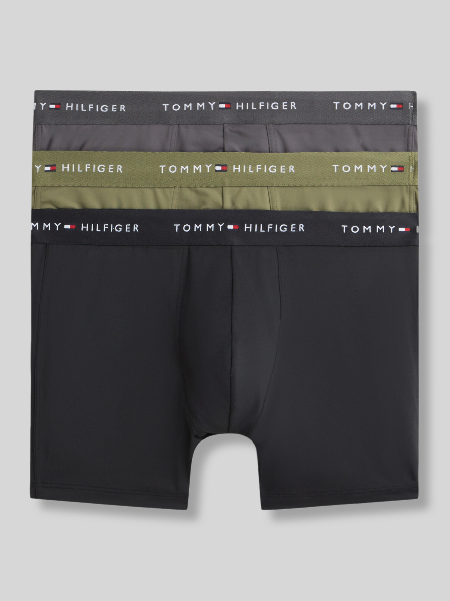 Tommy Hilfiger Herren Oliv Pants-Trunks, Grün, Gr. Übergröße Xxl