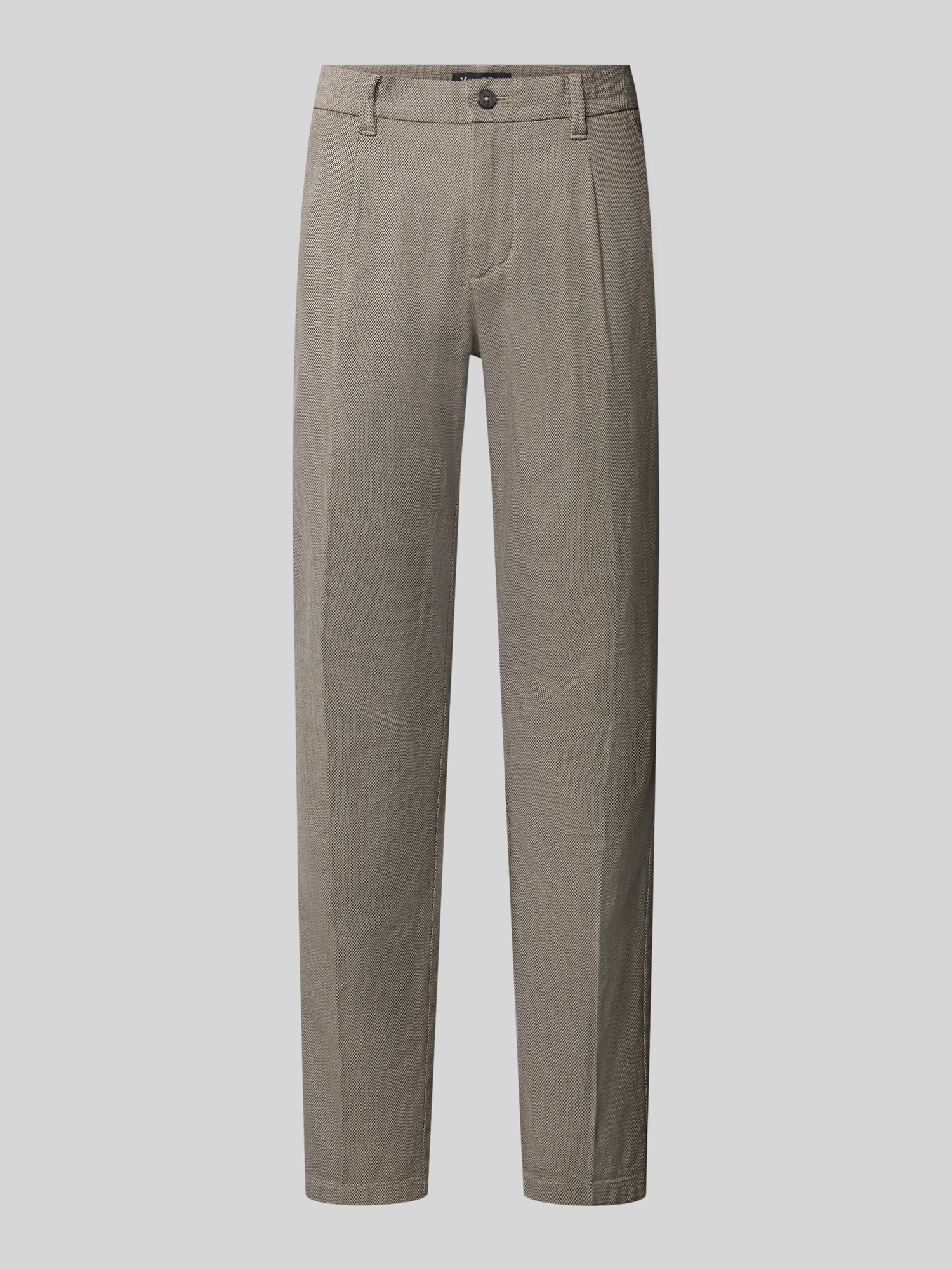 Marc O'polo Herren Nero/Marrone Chinohose "Aus Bio-Baumwoll-Mix", Gr. 36, Länge 34, Beige (Schwarz Braun), Obermaterial: 98% Baumwolle, 2% Elasthan, Unifarben,... - Image 2