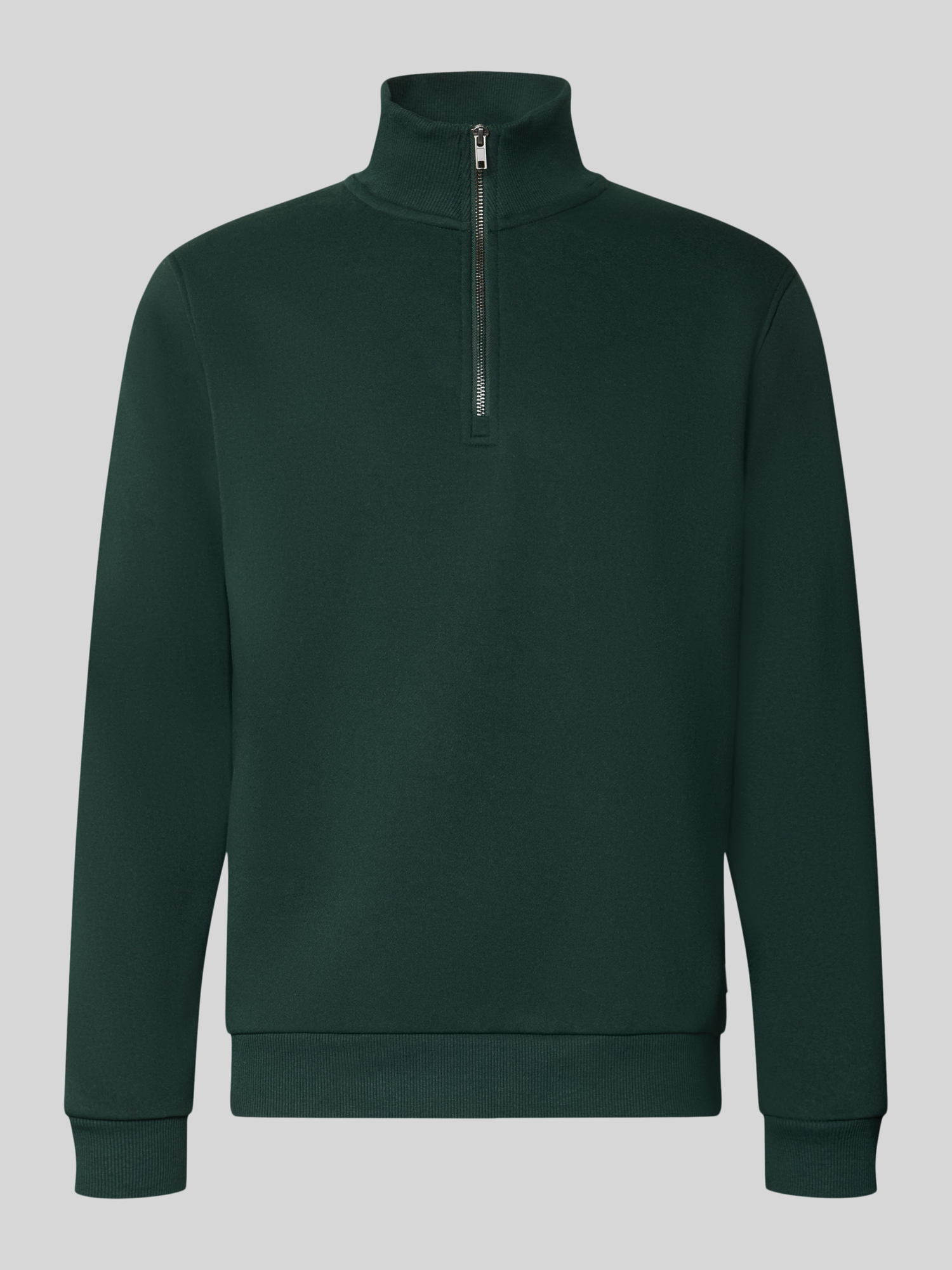 JACK & JONES - Herren - Sweatshirt - Bradley - Regular Fit - Dunkelgrün
