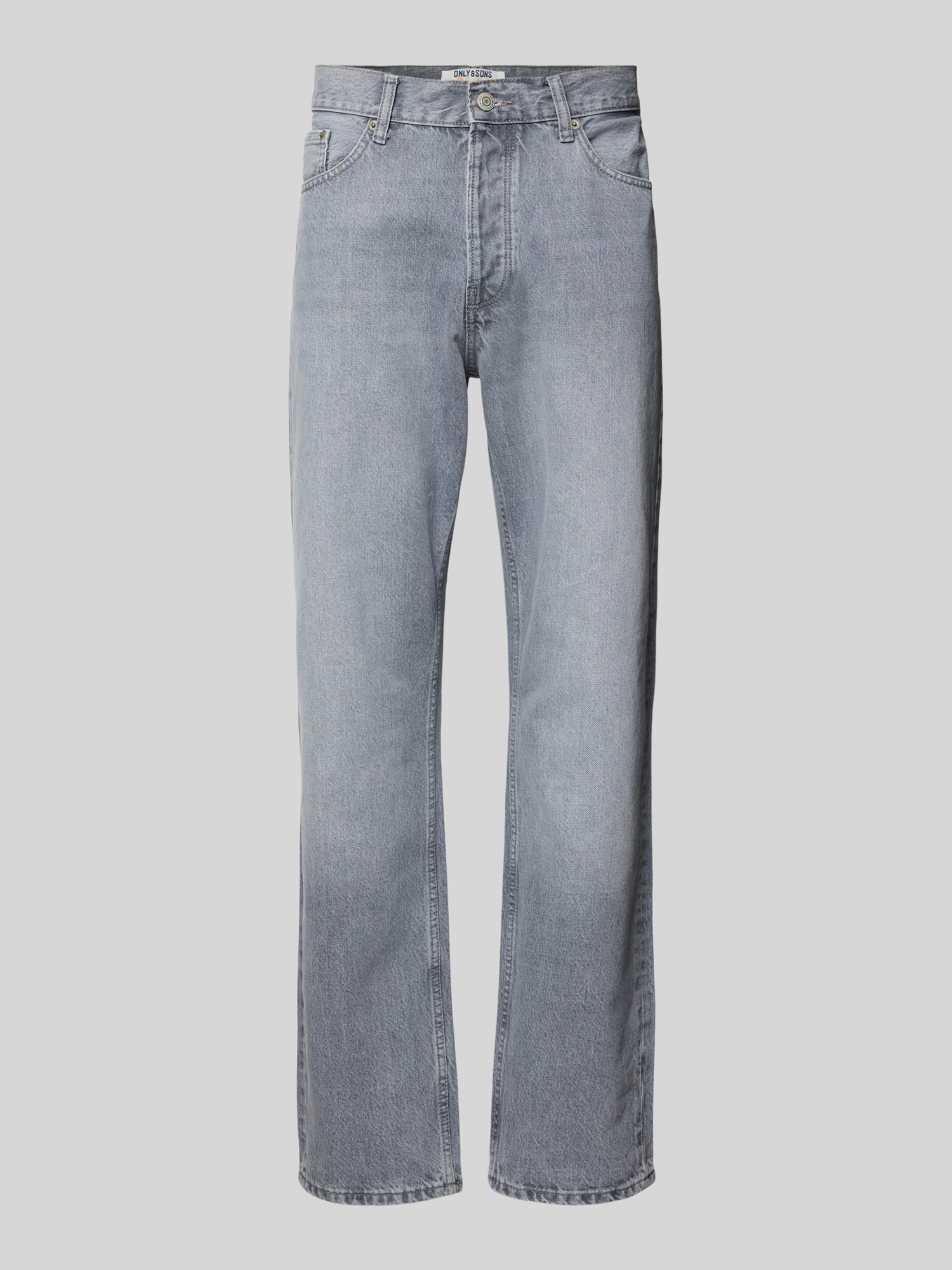 VAN GRAAF Only&Sons Herren Grau Jeans Baumwolle Größe 33-34 - Bild 8