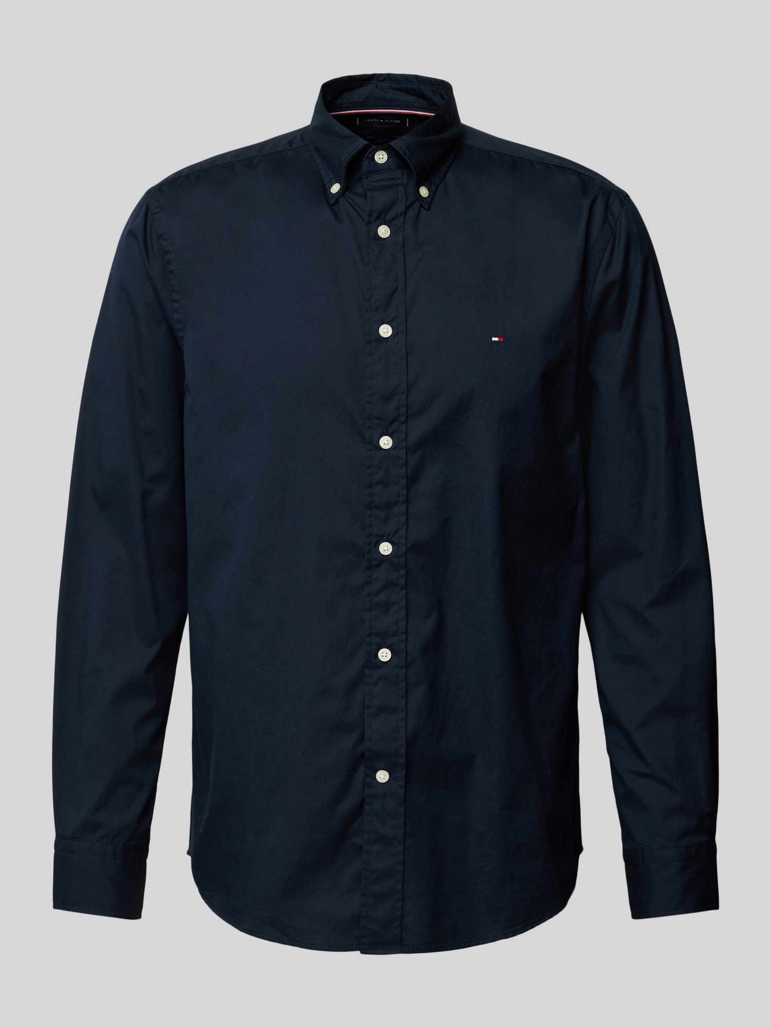 Tommy Hilfiger Herren Freizeithemden Gr. S Marine Baumwolle - Bild 11